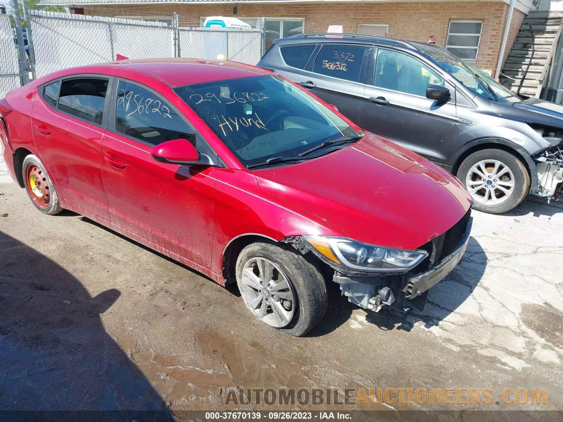 KMHD84LF4JU660226 HYUNDAI ELANTRA 2018