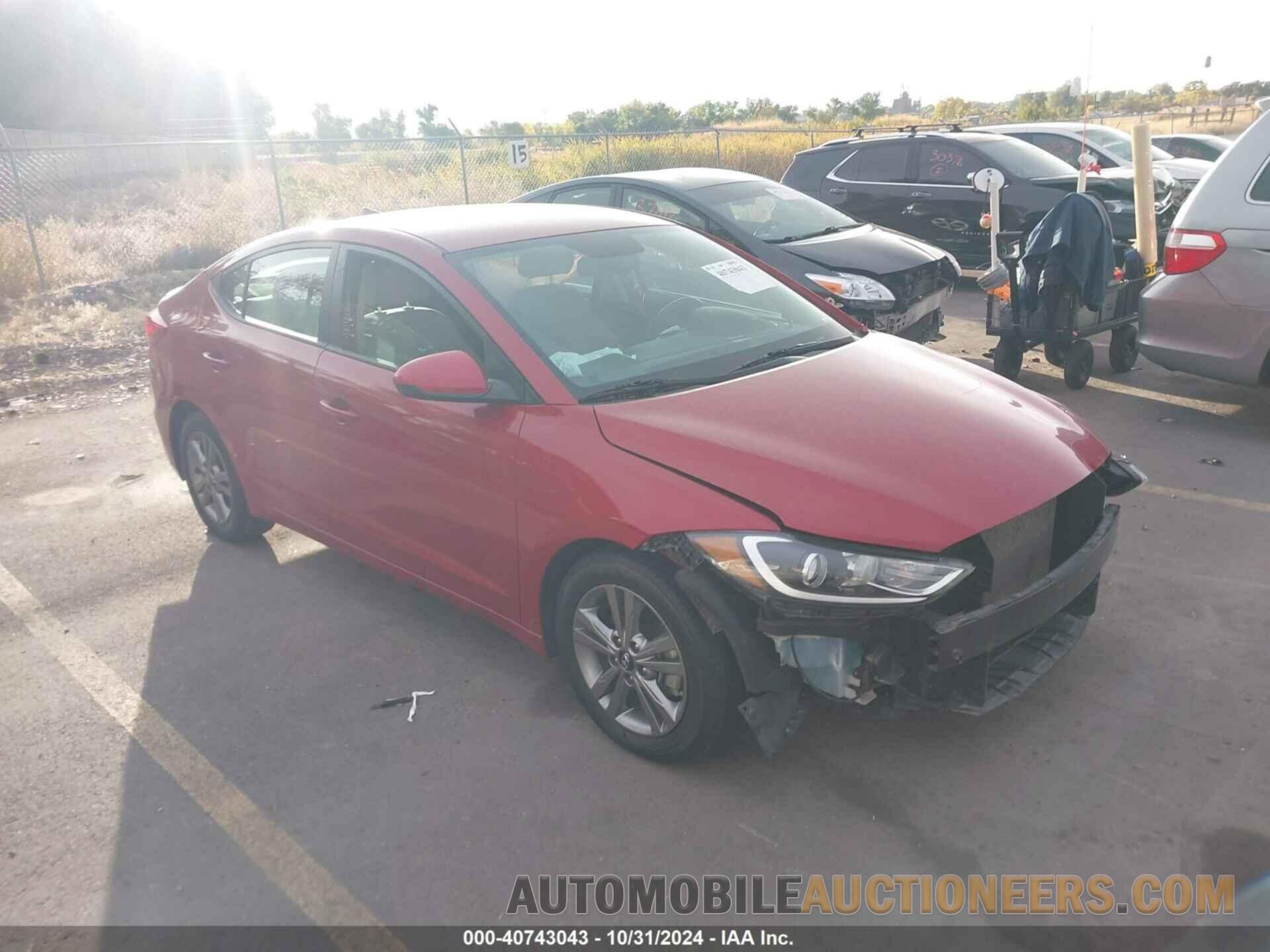 KMHD84LF4JU685238 HYUNDAI ELANTRA 2018