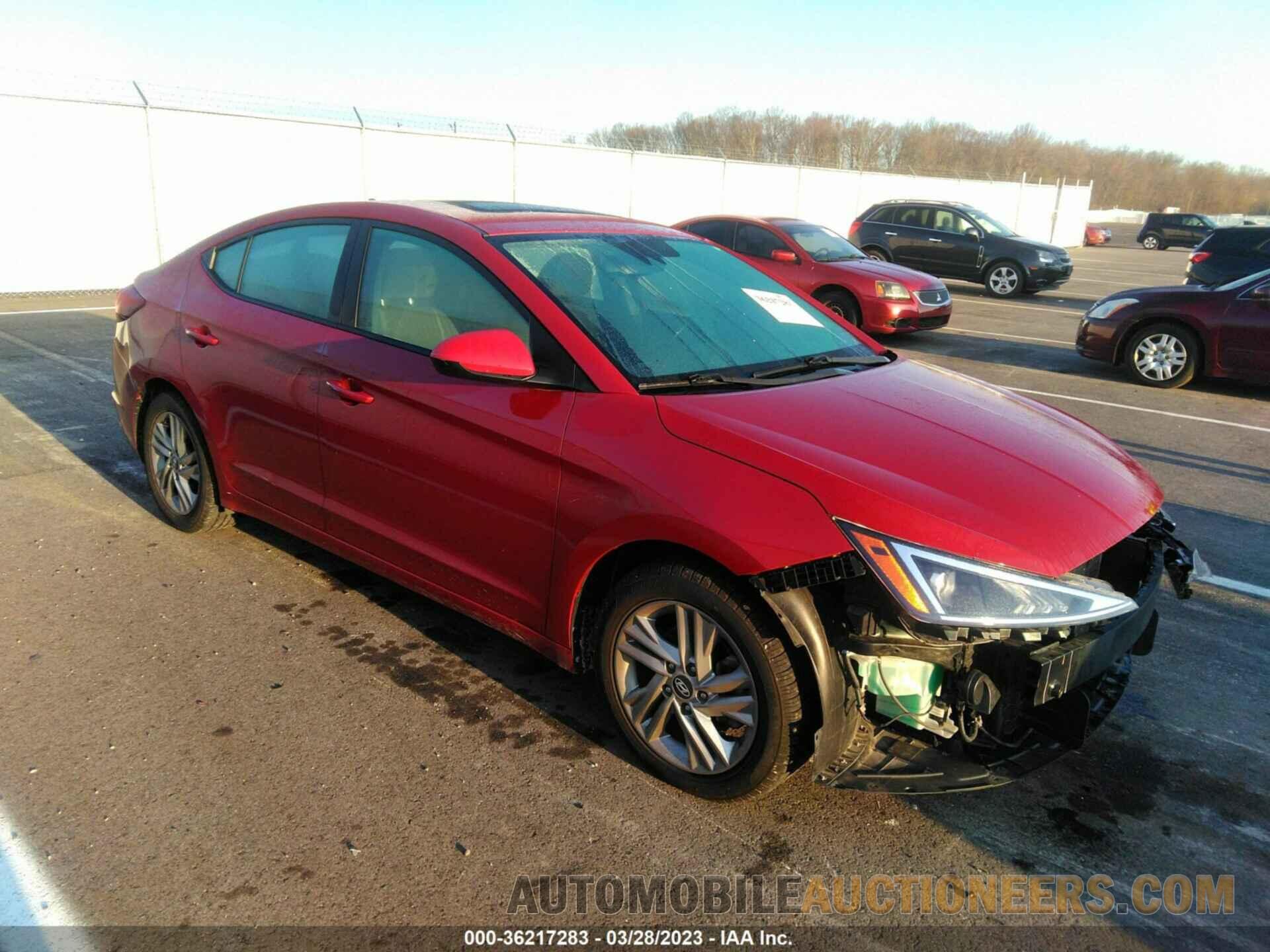 KMHD84LF4KU831512 HYUNDAI ELANTRA 2019