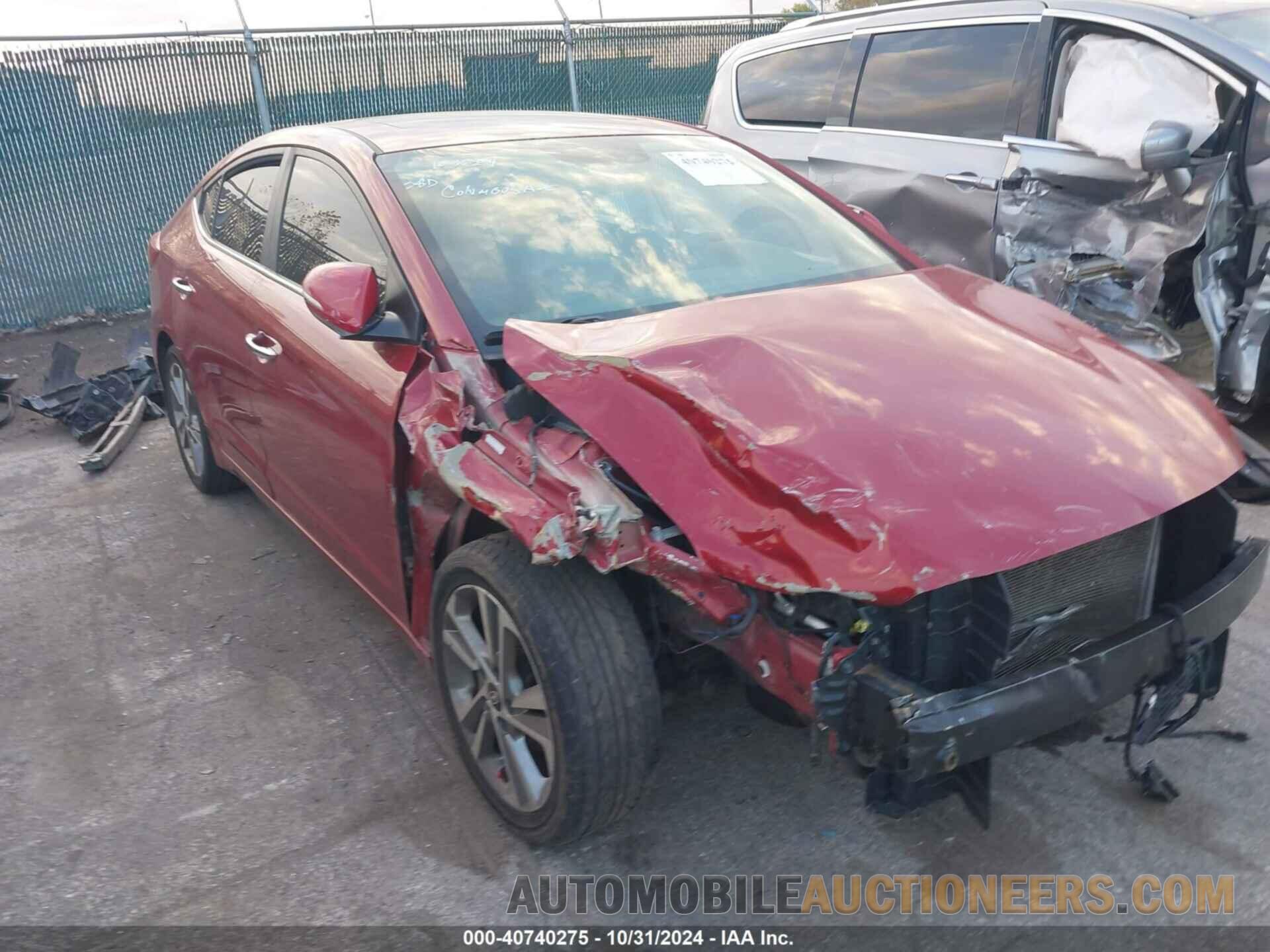 KMHD84LF5HU339127 HYUNDAI ELANTRA 2017