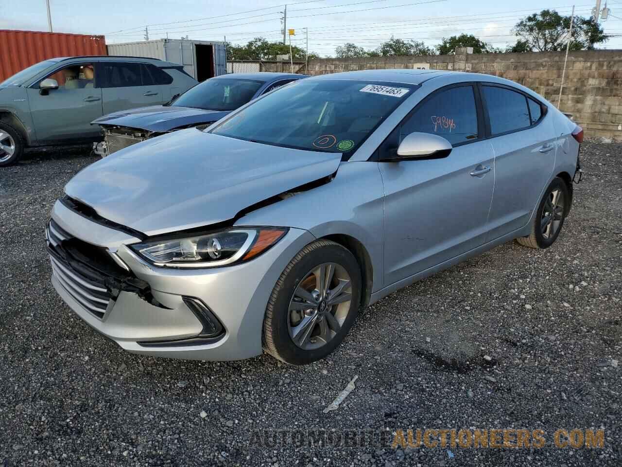 KMHD84LF5JU468846 HYUNDAI ELANTRA 2018