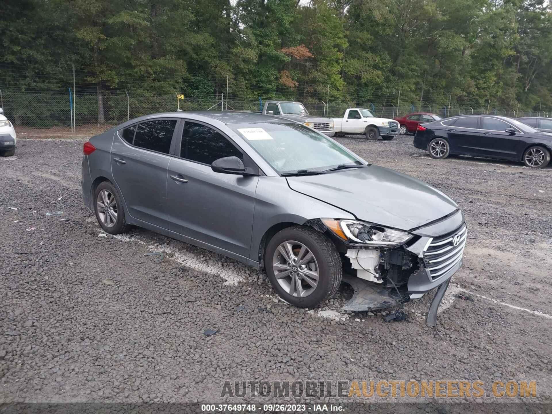 KMHD84LF5JU542850 HYUNDAI ELANTRA 2018