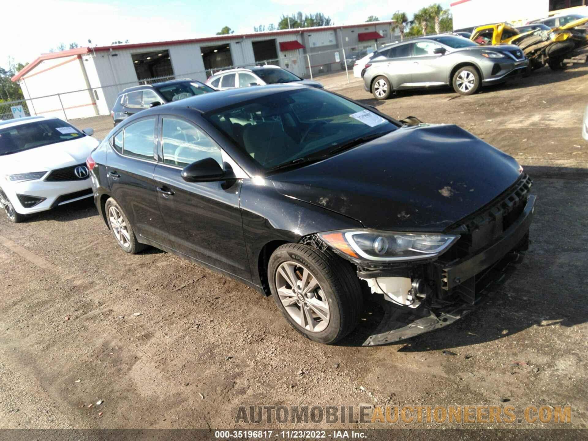 KMHD84LF5JU595693 HYUNDAI ELANTRA 2018