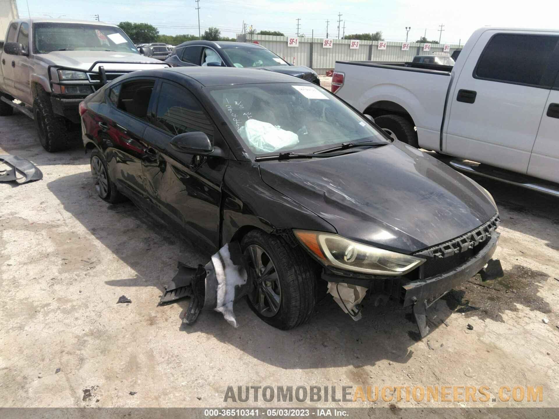 KMHD84LF5JU628126 HYUNDAI ELANTRA 2018