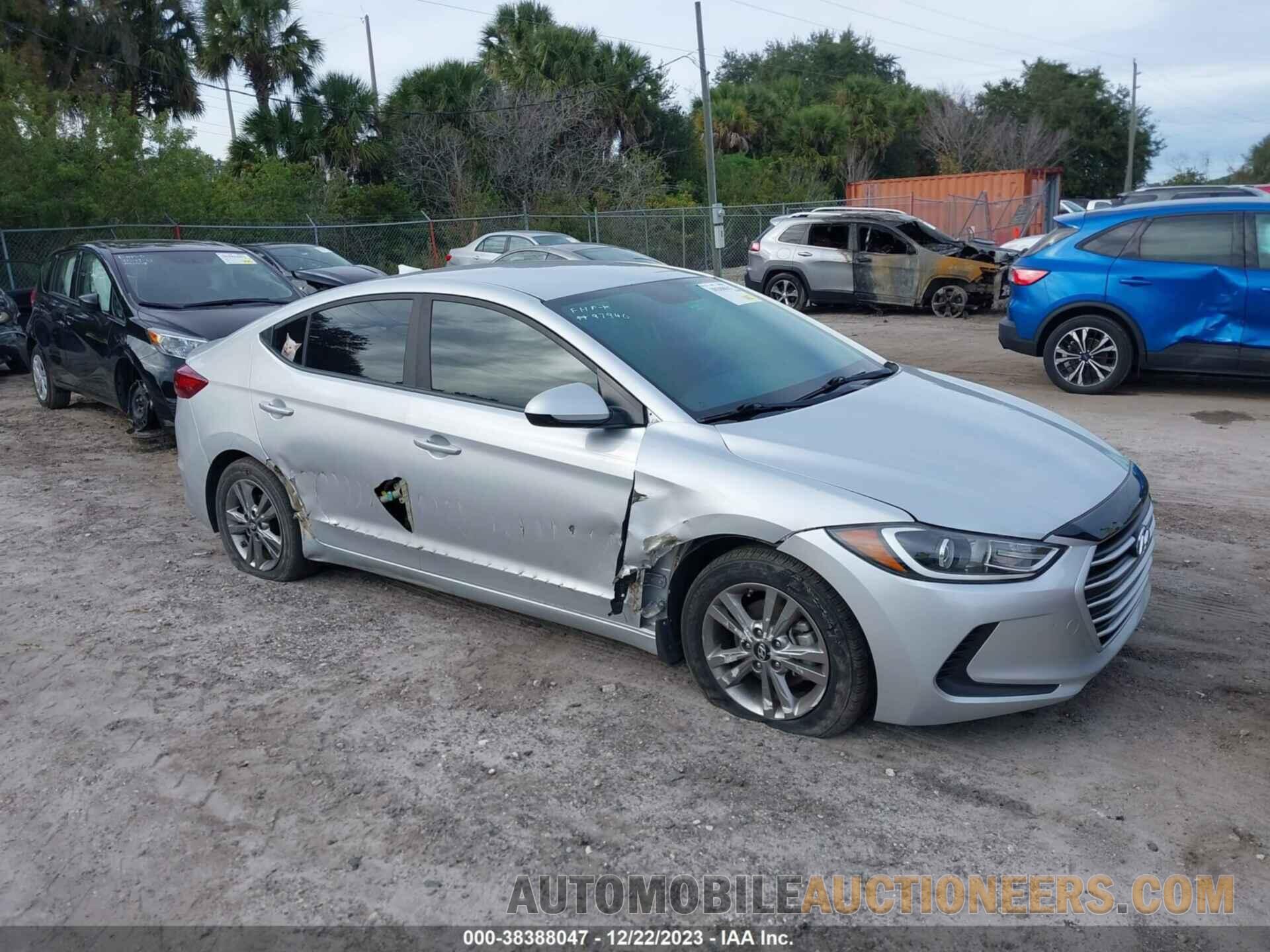 KMHD84LF5JU704914 HYUNDAI ELANTRA 2018