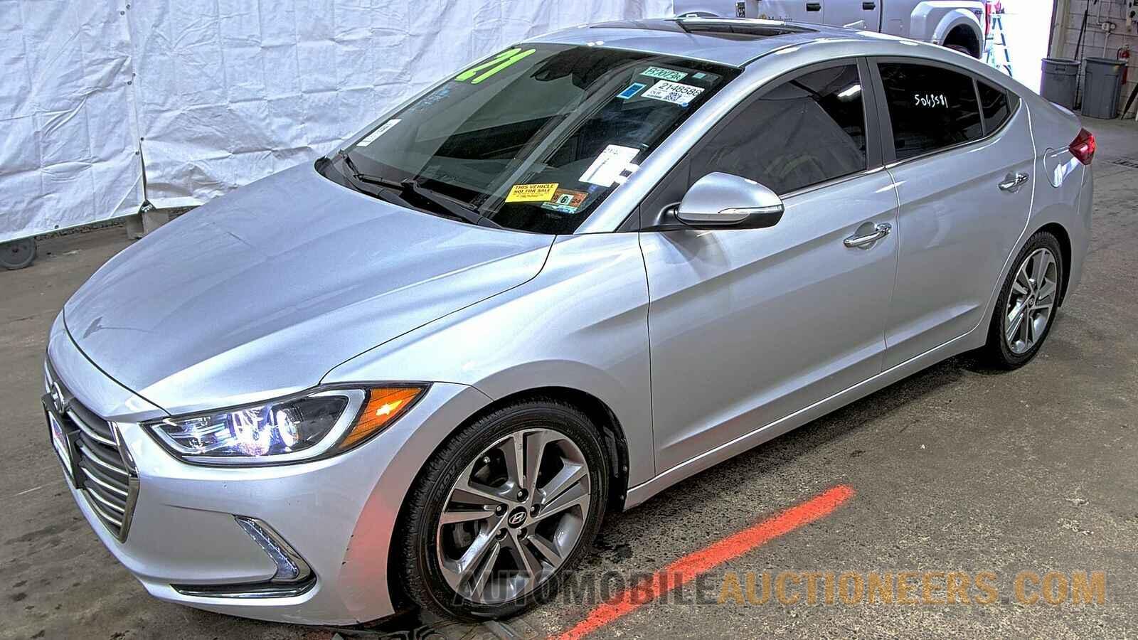 KMHD84LF6HU164225 Hyundai Elantra 2017