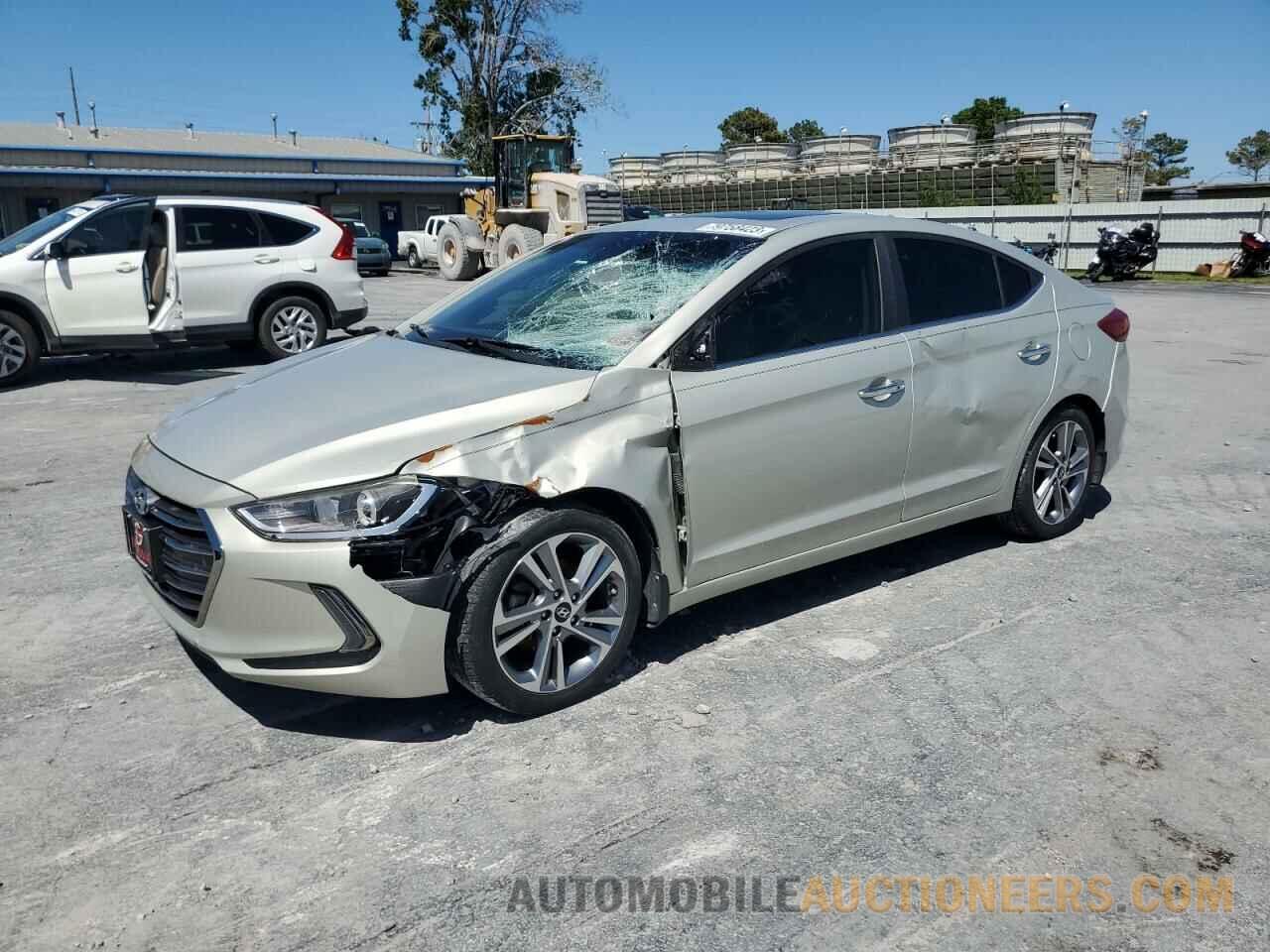 KMHD84LF6HU164760 HYUNDAI ELANTRA 2017