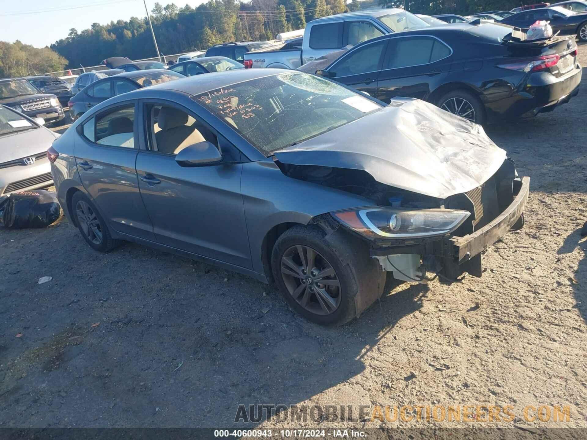 KMHD84LF6HU196303 HYUNDAI ELANTRA 2017