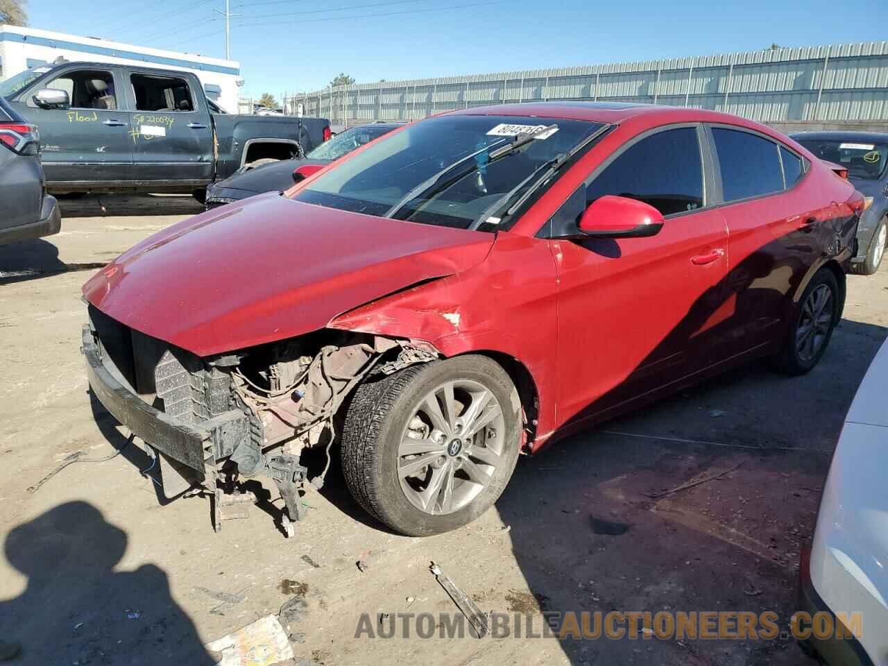 KMHD84LF6HU237481 HYUNDAI ELANTRA 2017