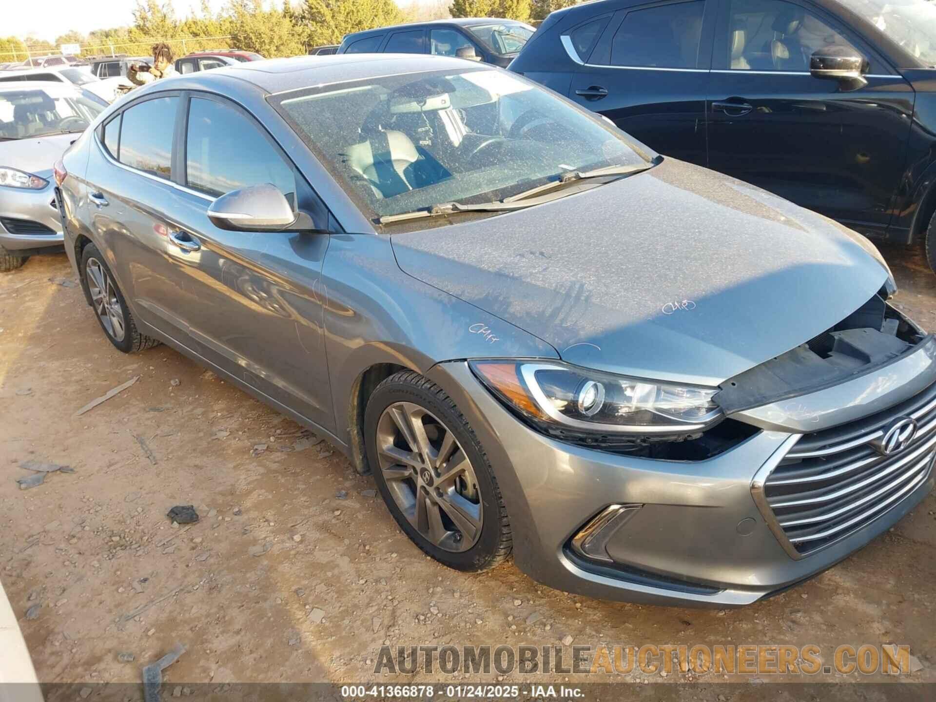 KMHD84LF6HU285563 HYUNDAI ELANTRA 2017