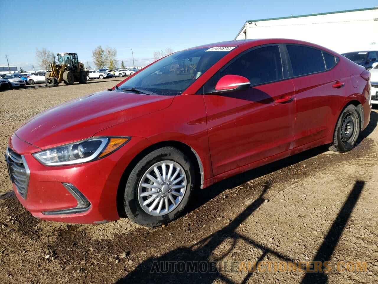 KMHD84LF6HU315337 HYUNDAI ELANTRA 2017