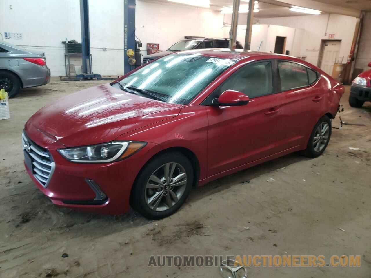 KMHD84LF6JU473909 HYUNDAI ELANTRA 2018