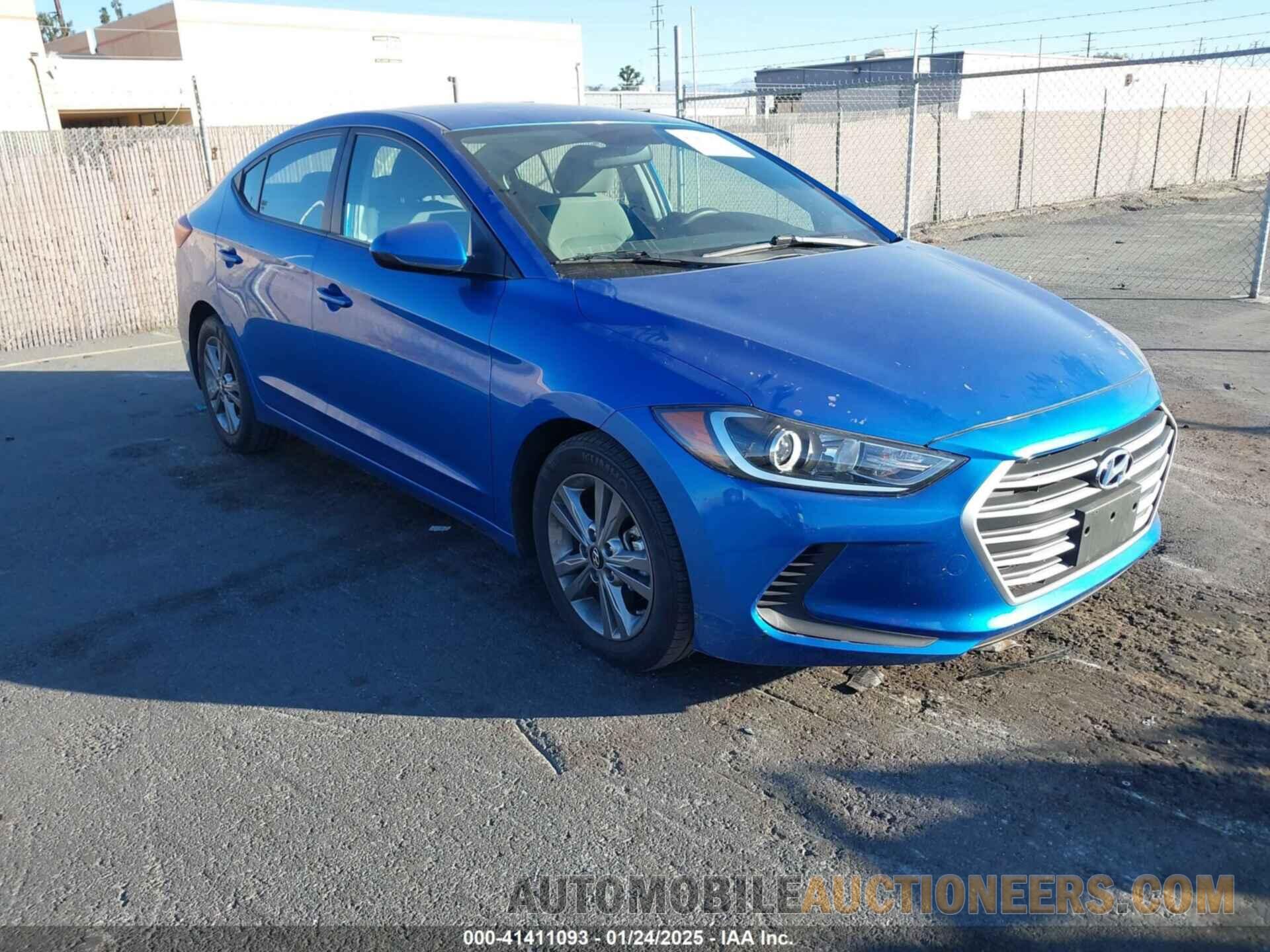 KMHD84LF6JU474994 HYUNDAI ELANTRA 2018