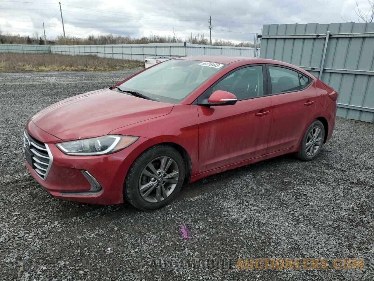 KMHD84LF6JU480889 HYUNDAI ELANTRA 2018