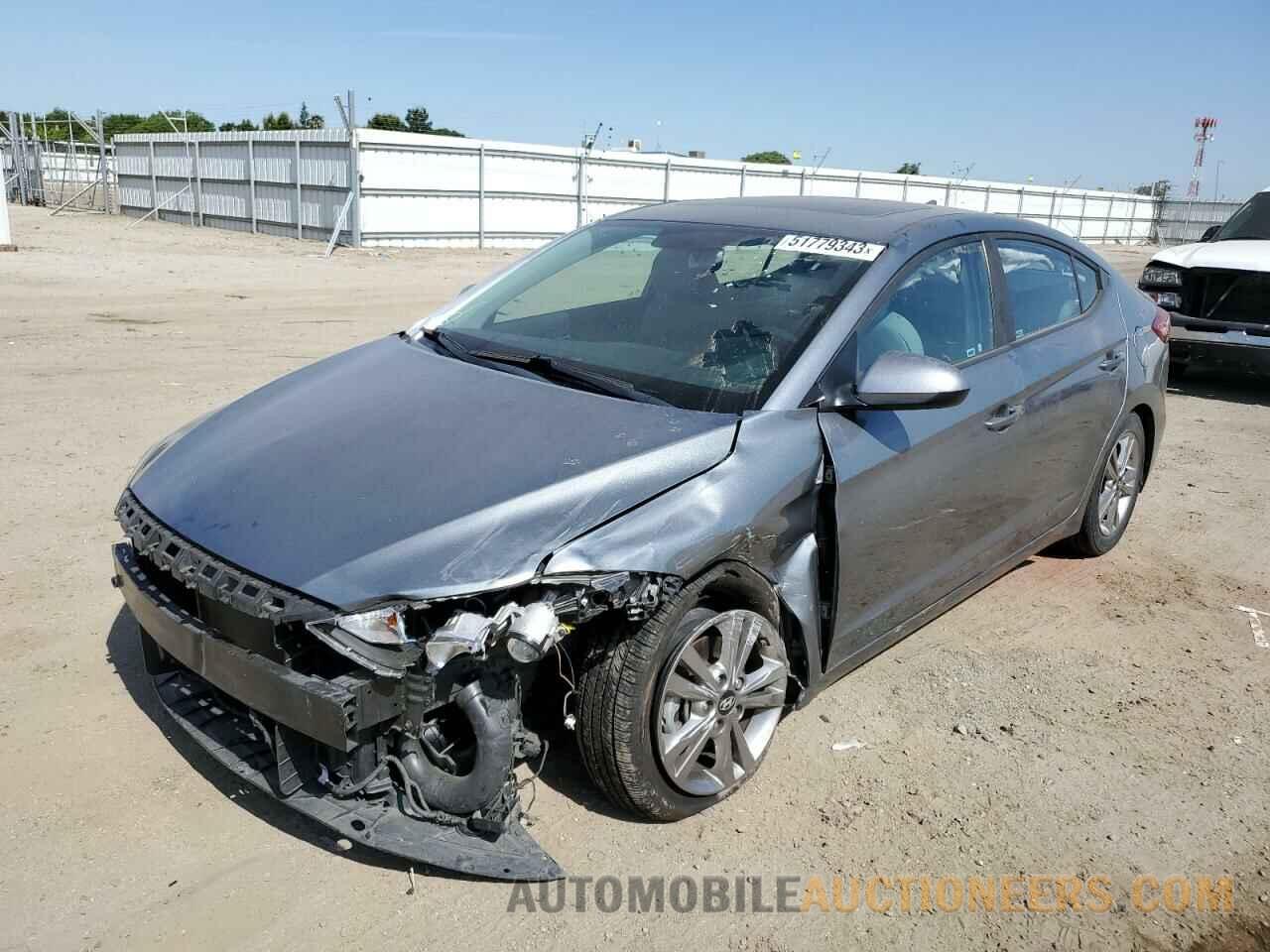 KMHD84LF6JU511798 HYUNDAI ELANTRA 2018