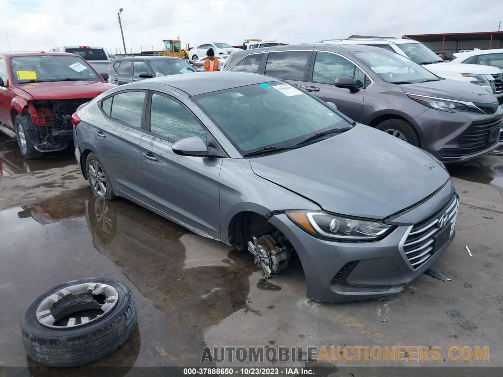 KMHD84LF6JU554909 HYUNDAI ELANTRA 2018