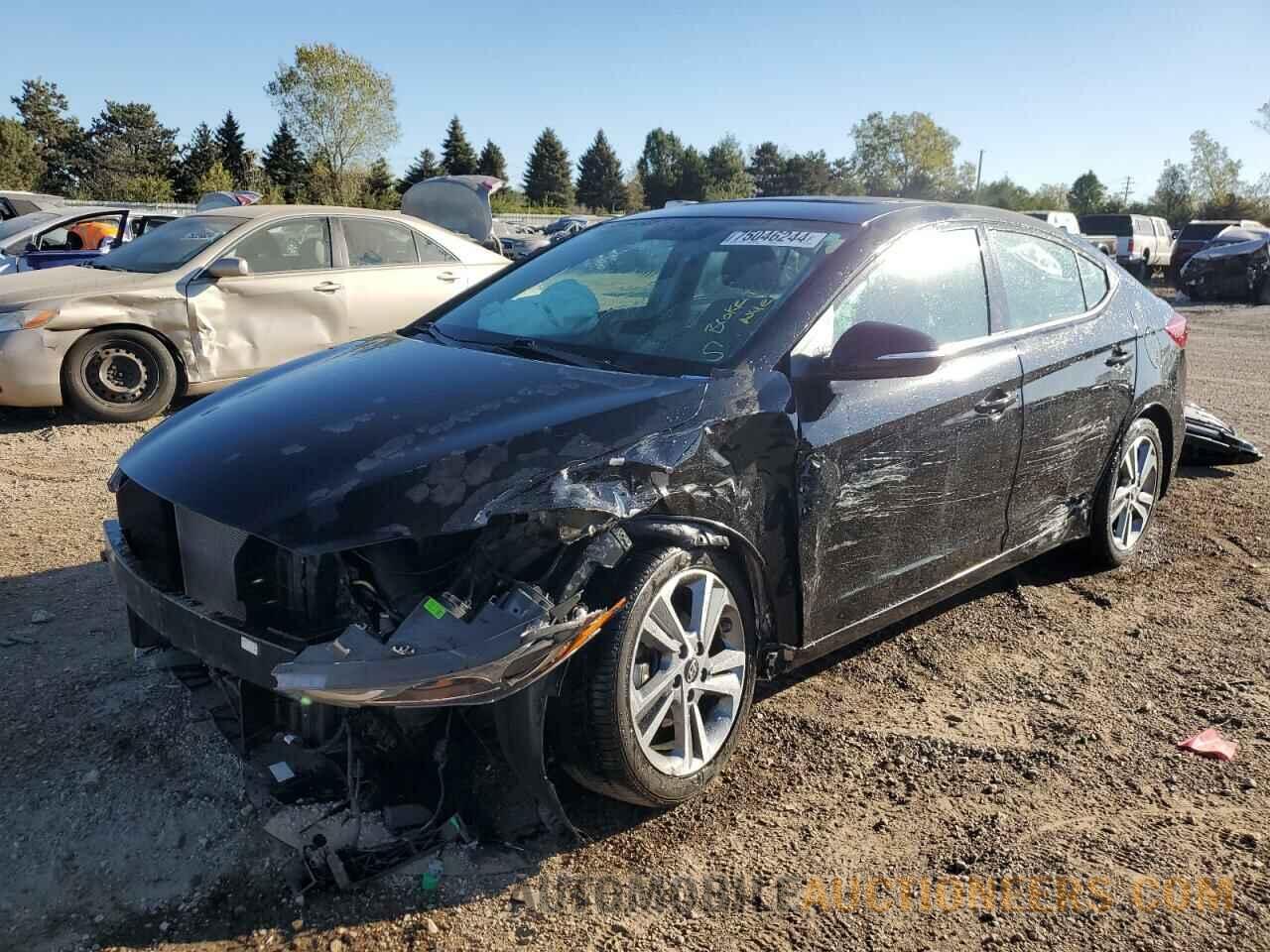 KMHD84LF6JU570897 HYUNDAI ELANTRA 2018