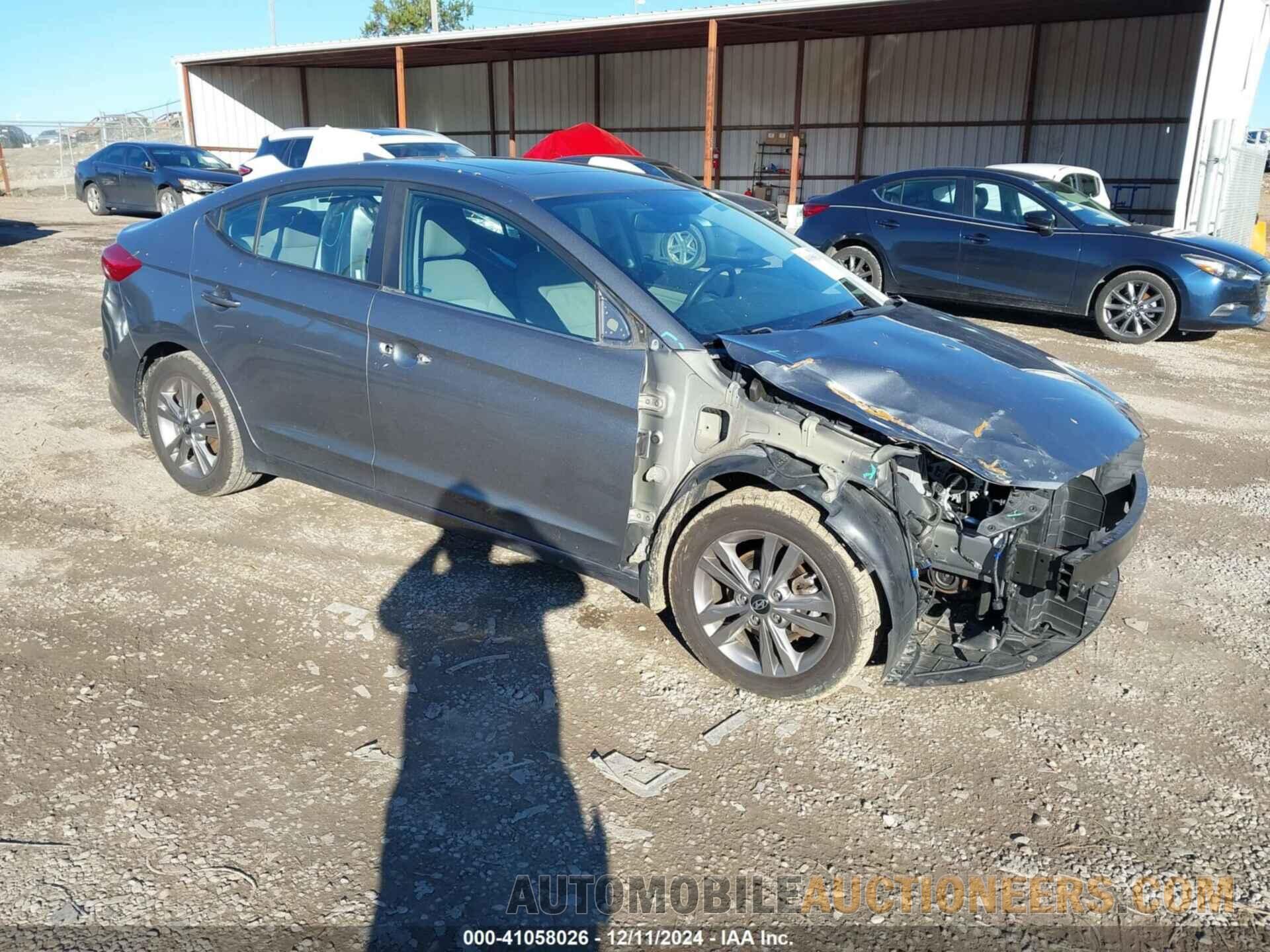 KMHD84LF6JU580880 HYUNDAI ELANTRA 2018