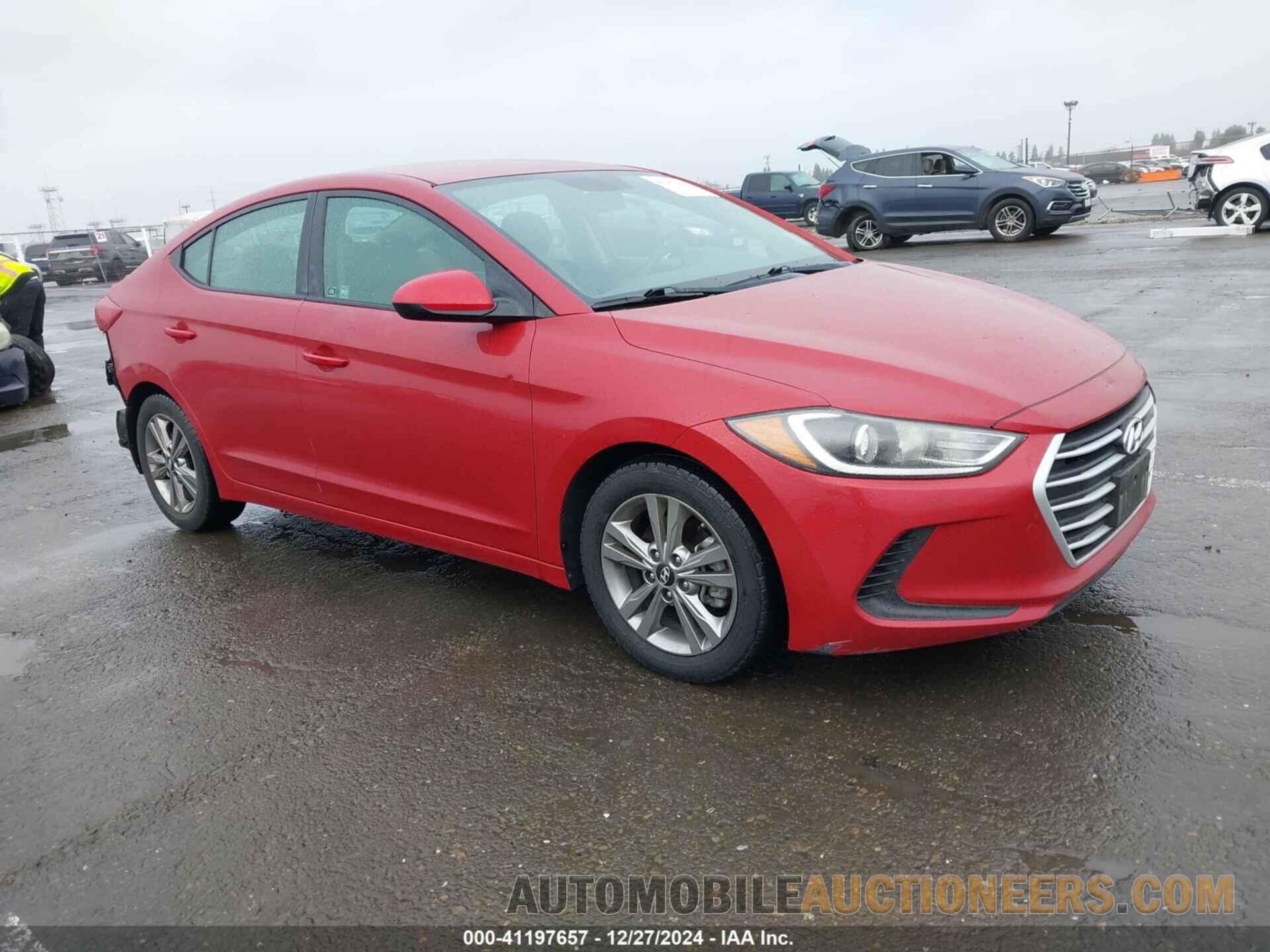 KMHD84LF6JU608080 HYUNDAI ELANTRA 2018