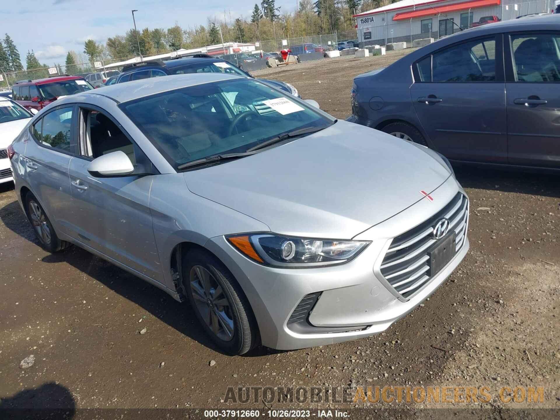 KMHD84LF6JU610511 HYUNDAI ELANTRA 2018