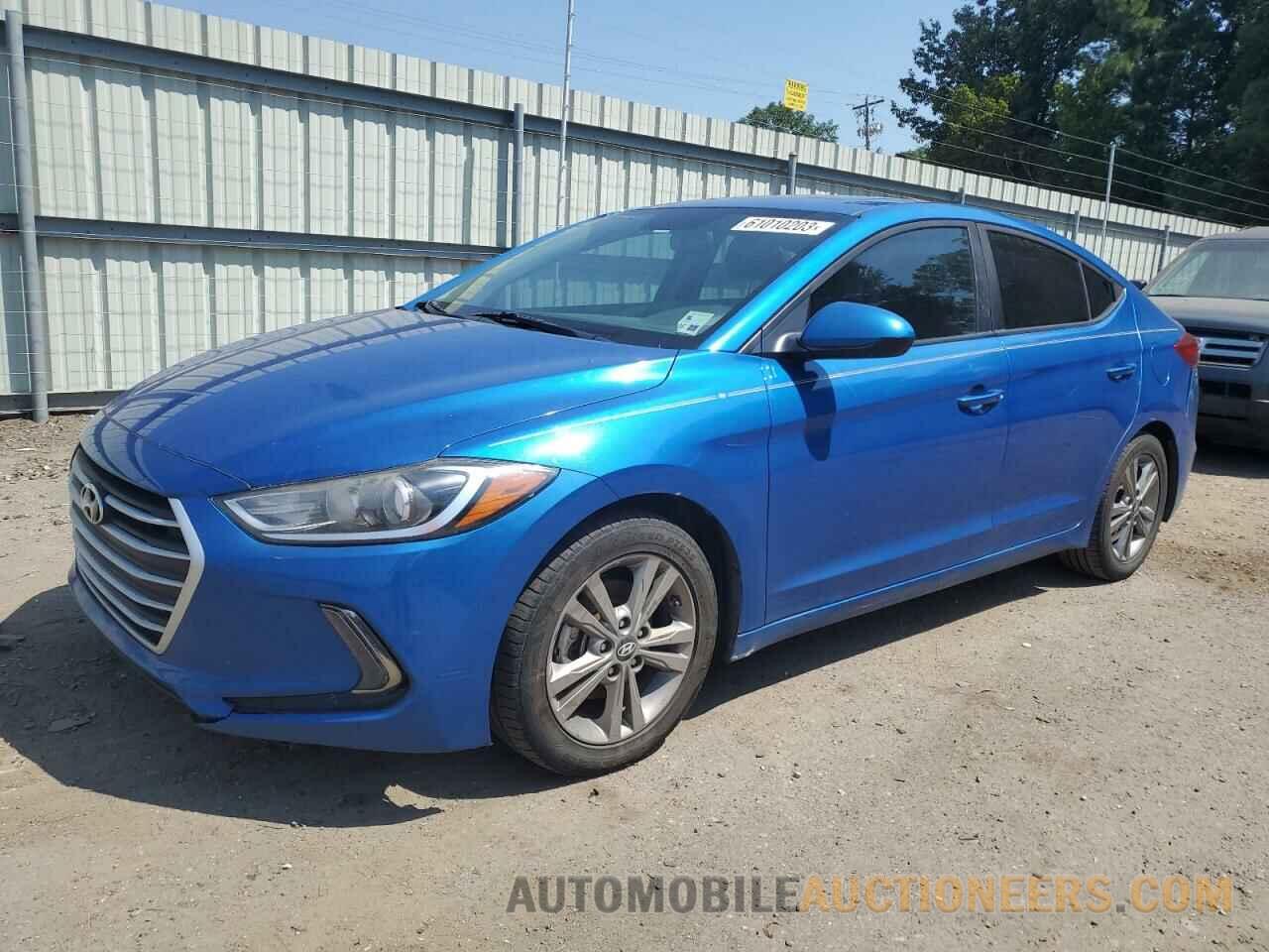 KMHD84LF6JU628345 HYUNDAI ELANTRA 2018