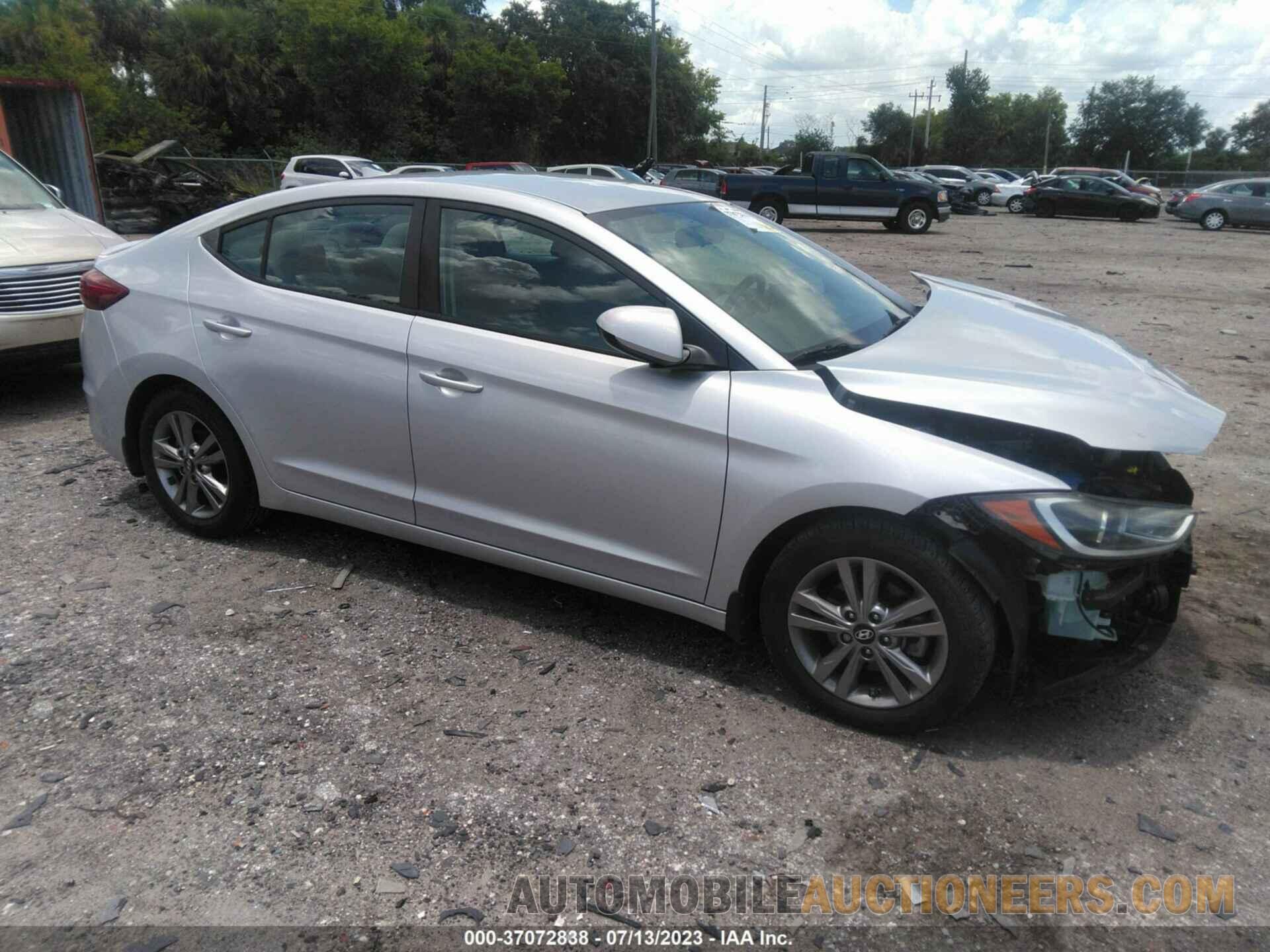 KMHD84LF6JU629138 HYUNDAI ELANTRA 2018