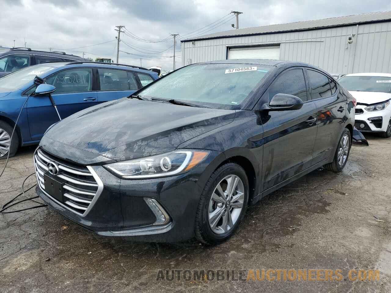 KMHD84LF6JU629169 HYUNDAI ELANTRA 2018