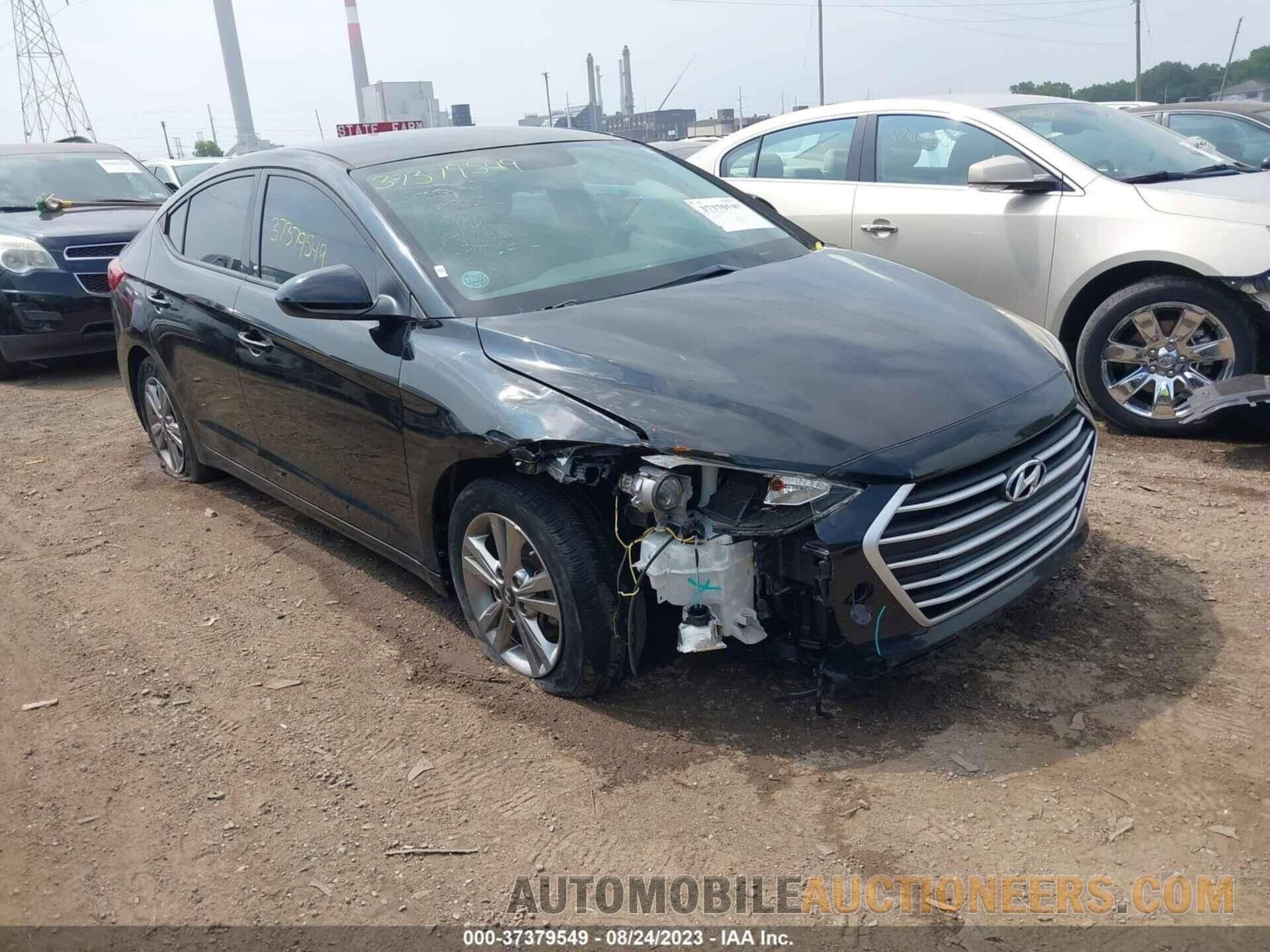 KMHD84LF6JU646084 HYUNDAI ELANTRA 2018