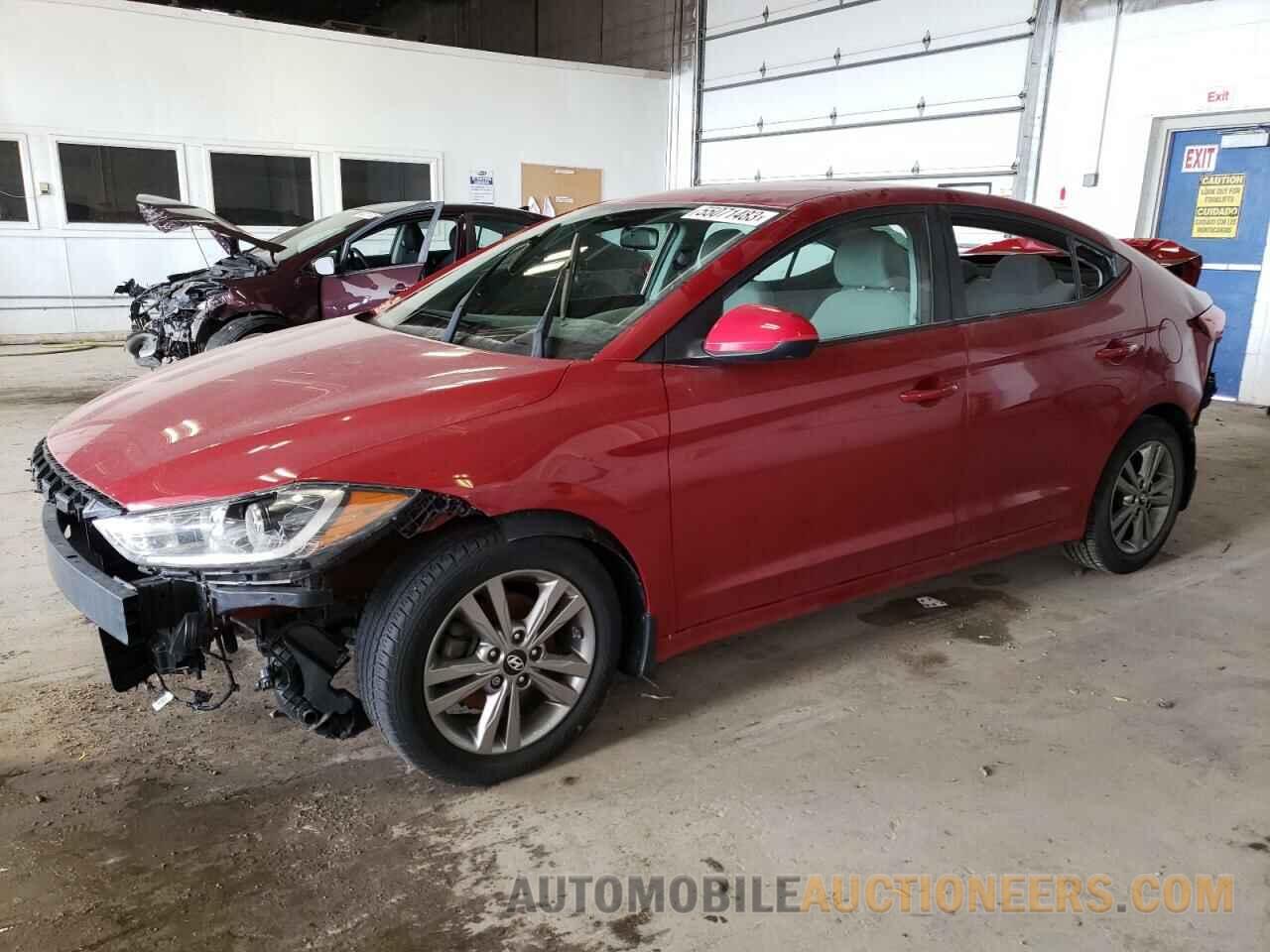 KMHD84LF6JU660261 HYUNDAI ELANTRA 2018