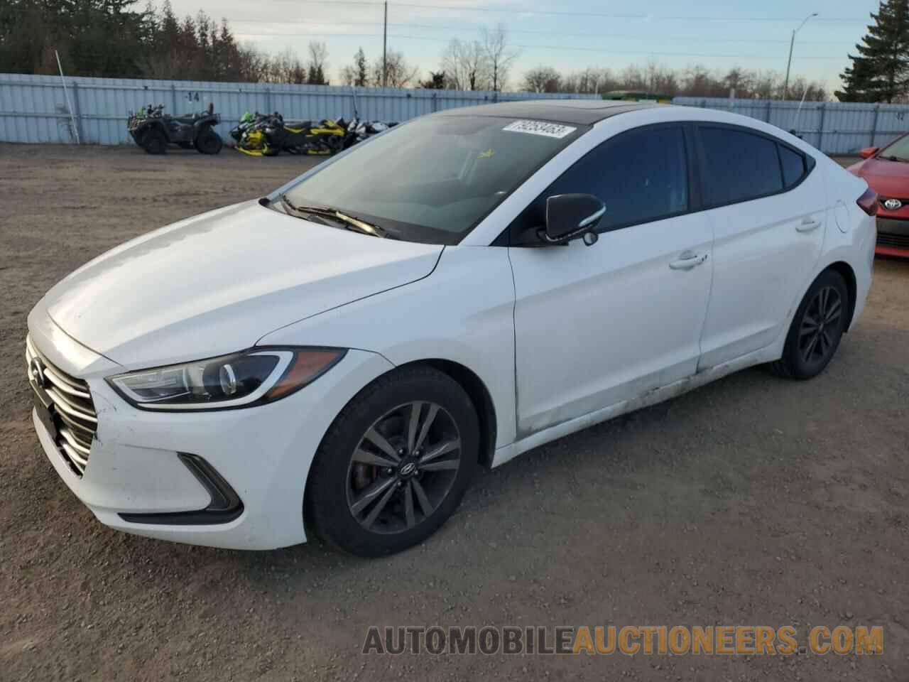 KMHD84LF6JU661121 HYUNDAI ELANTRA 2018