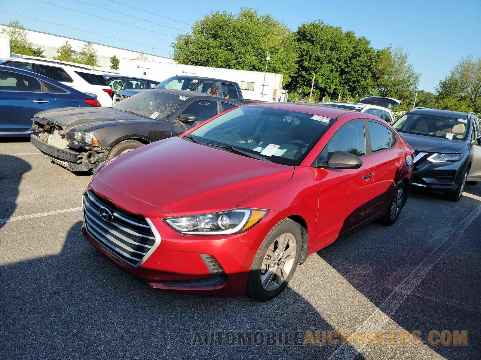 KMHD84LF7HU064540 Hyundai Elantra SE 2017