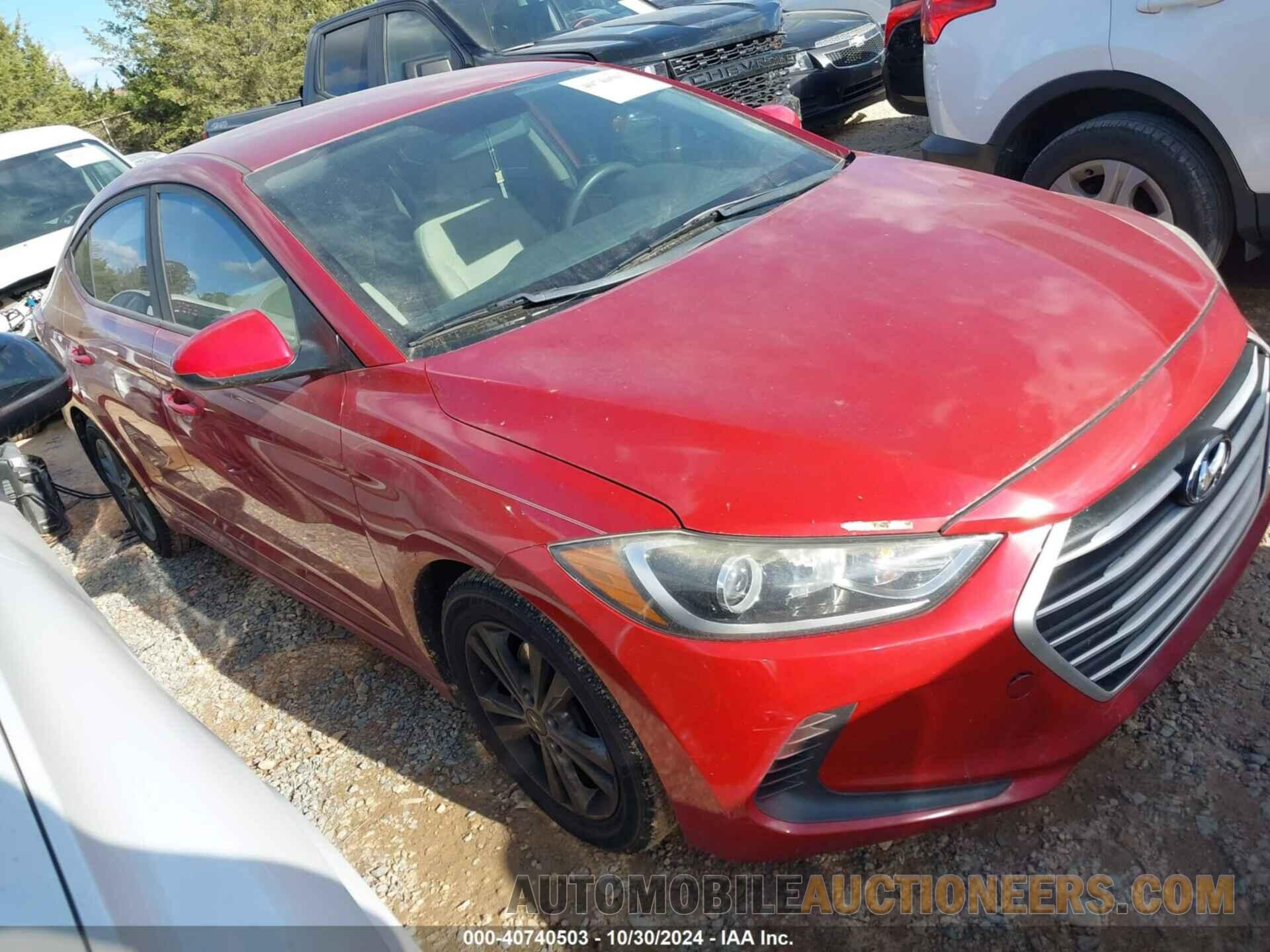 KMHD84LF7HU171569 HYUNDAI ELANTRA 2017