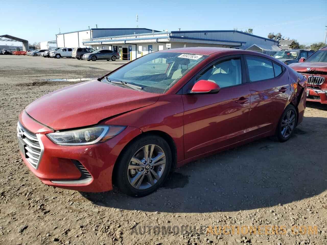 KMHD84LF7HU192437 HYUNDAI ELANTRA 2017