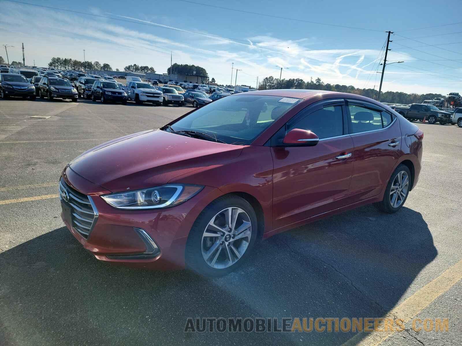 KMHD84LF7HU262325 Hyundai Elantra 2017