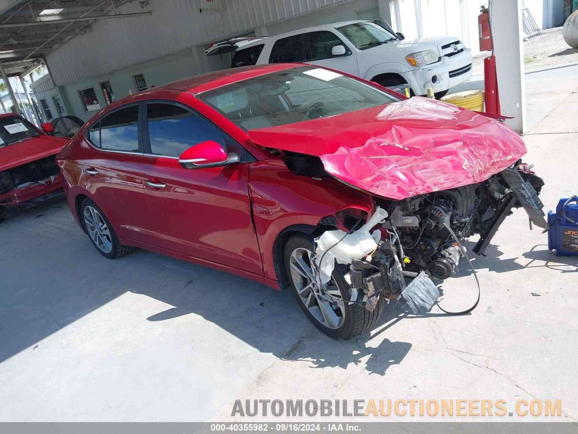 KMHD84LF7HU339355 HYUNDAI ELANTRA 2017