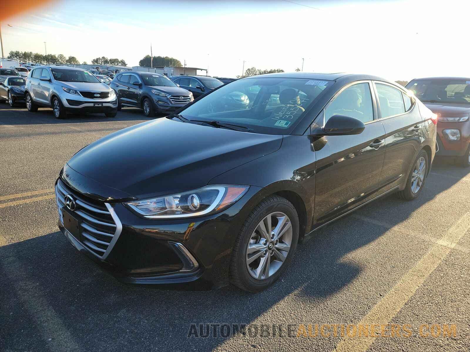 KMHD84LF7HU355071 Hyundai Elantra 2017