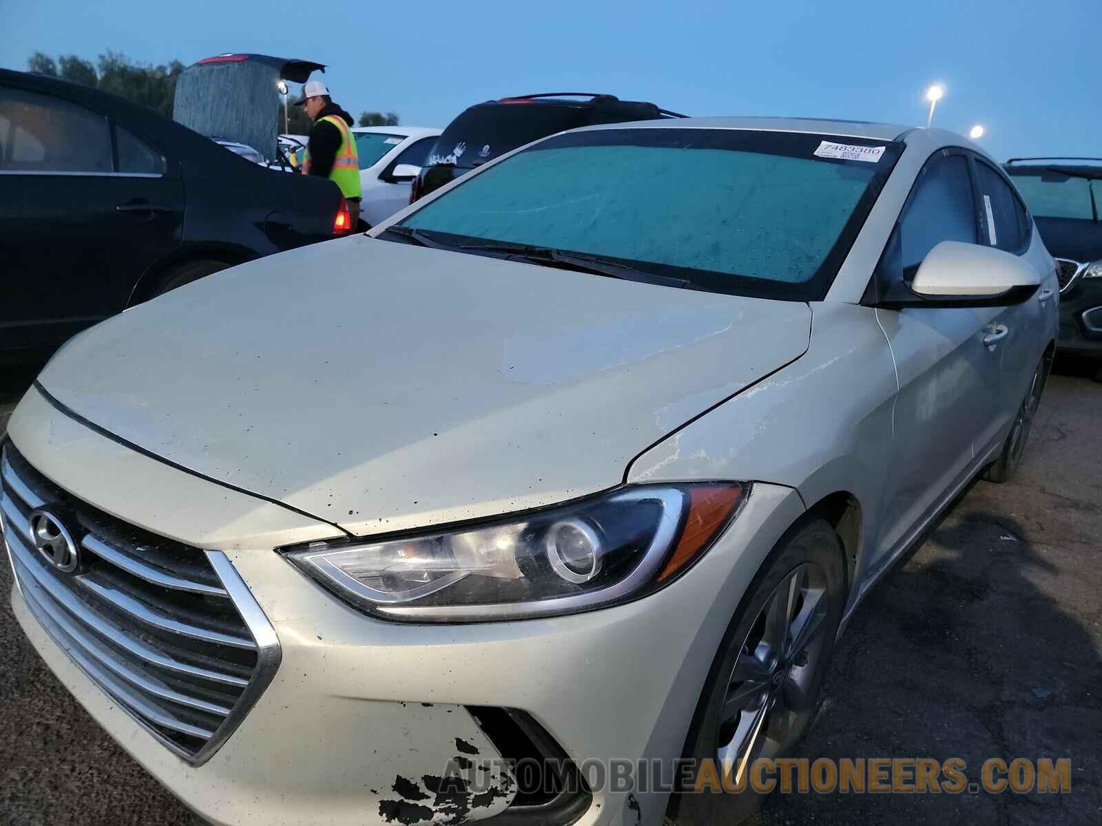 KMHD84LF7HU381511 Hyundai Elantra 2017