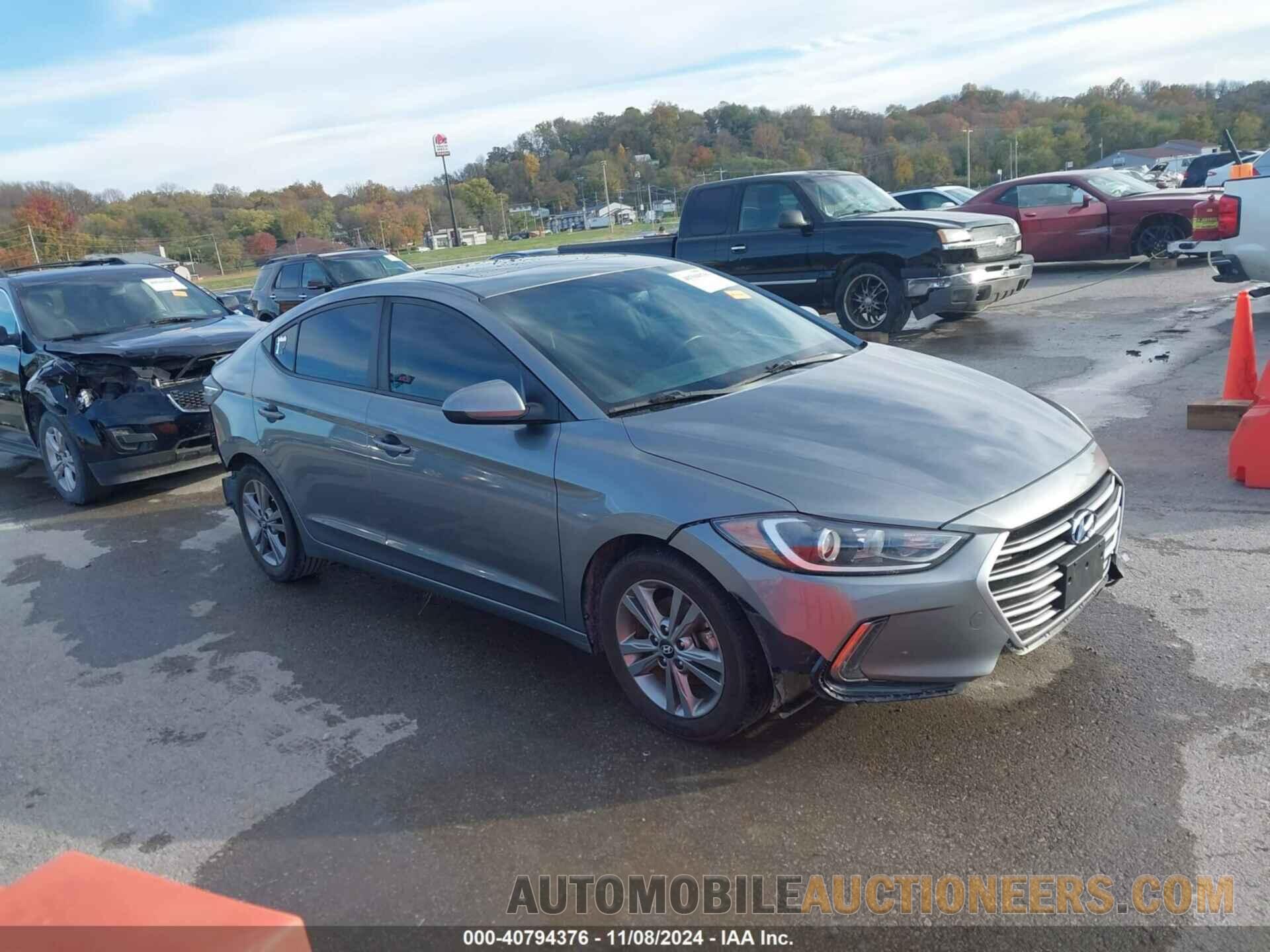 KMHD84LF7JU494641 HYUNDAI ELANTRA 2018