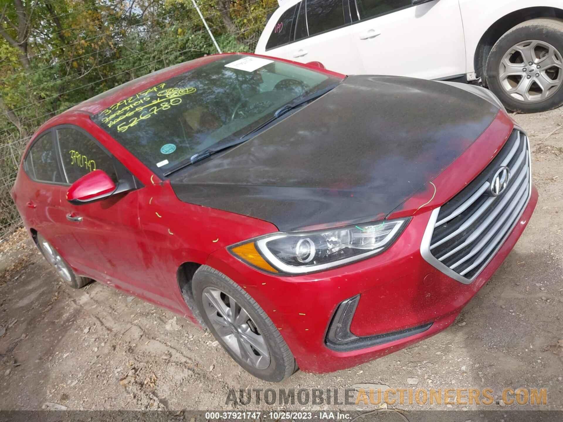 KMHD84LF7JU526780 HYUNDAI ELANTRA 2018