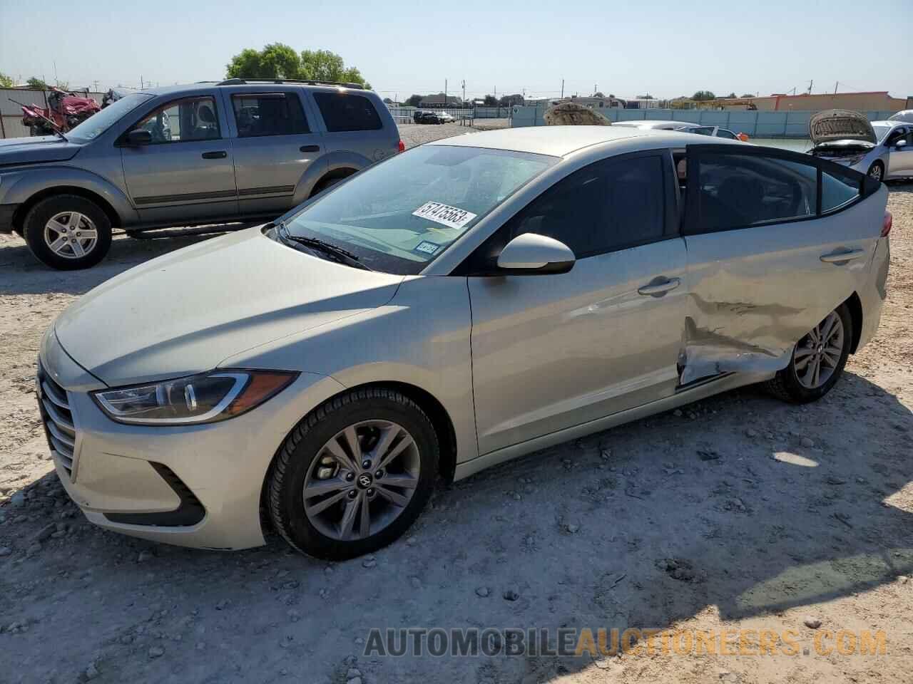 KMHD84LF7JU537133 HYUNDAI ELANTRA 2018