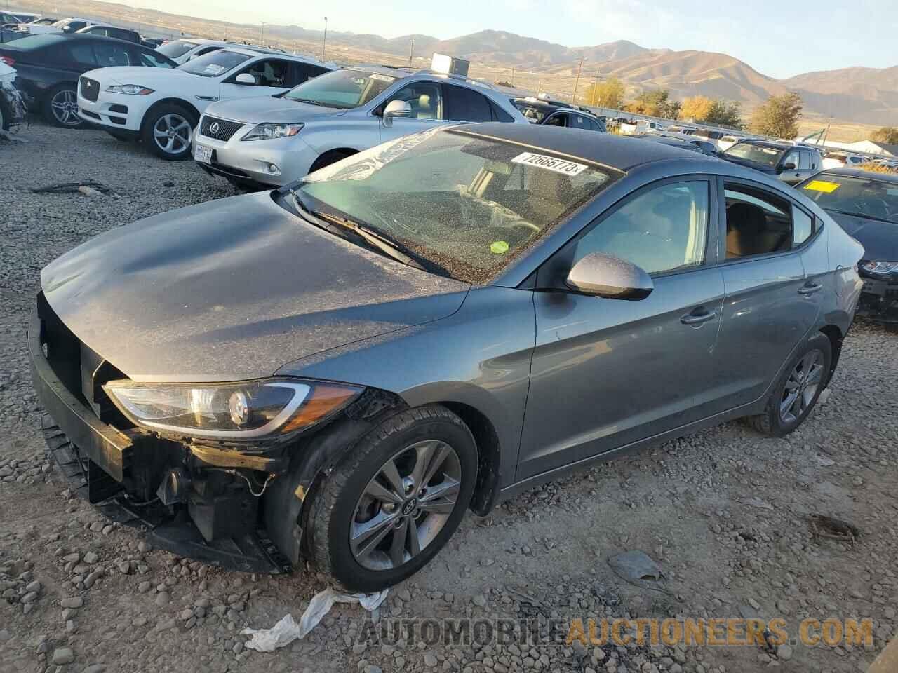 KMHD84LF7JU554837 HYUNDAI ELANTRA 2018