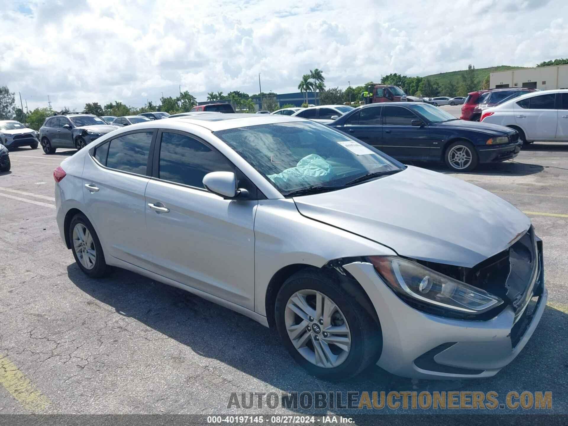 KMHD84LF7JU591645 HYUNDAI ELANTRA 2018