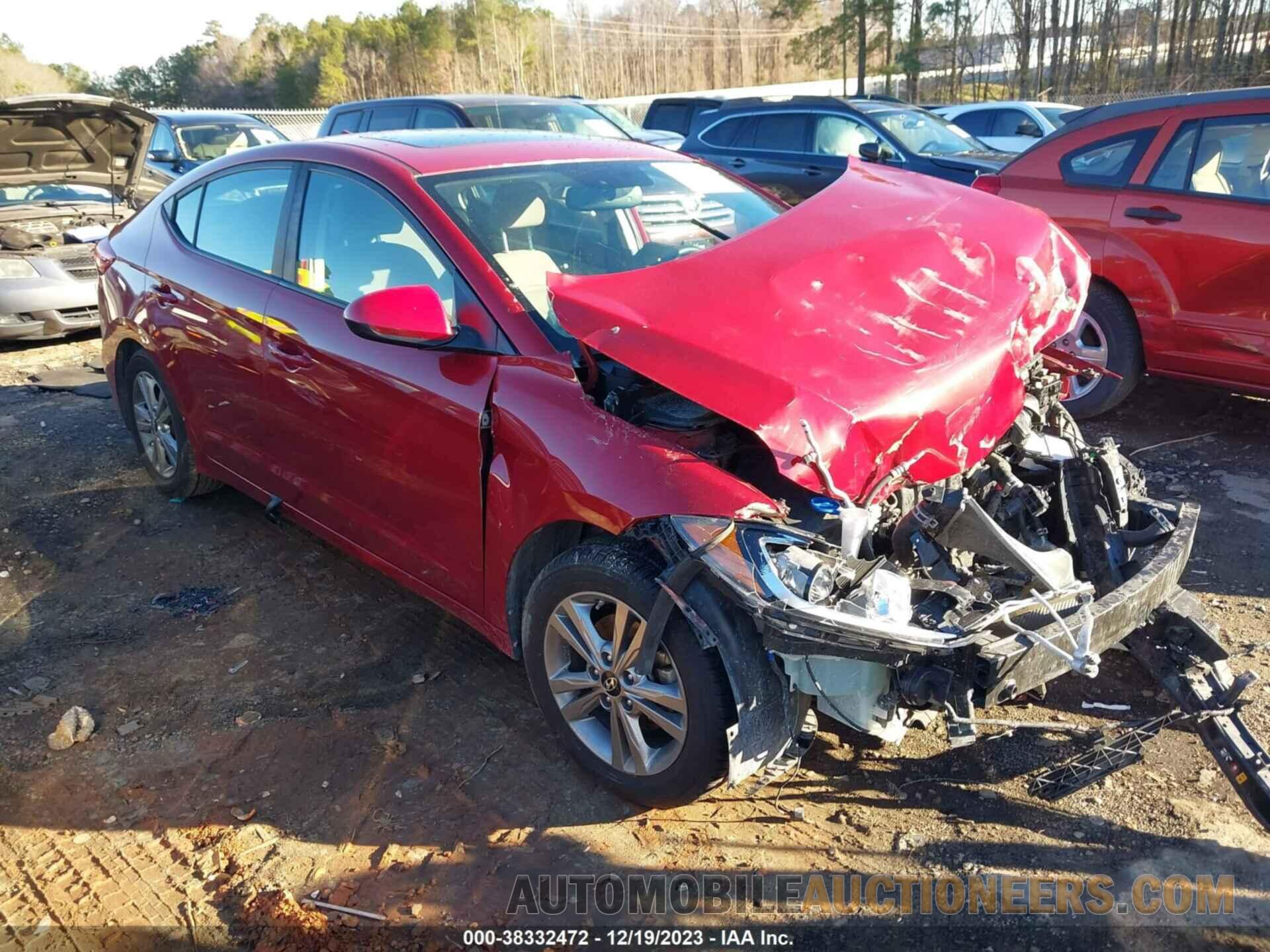 KMHD84LF7JU595386 HYUNDAI ELANTRA 2018