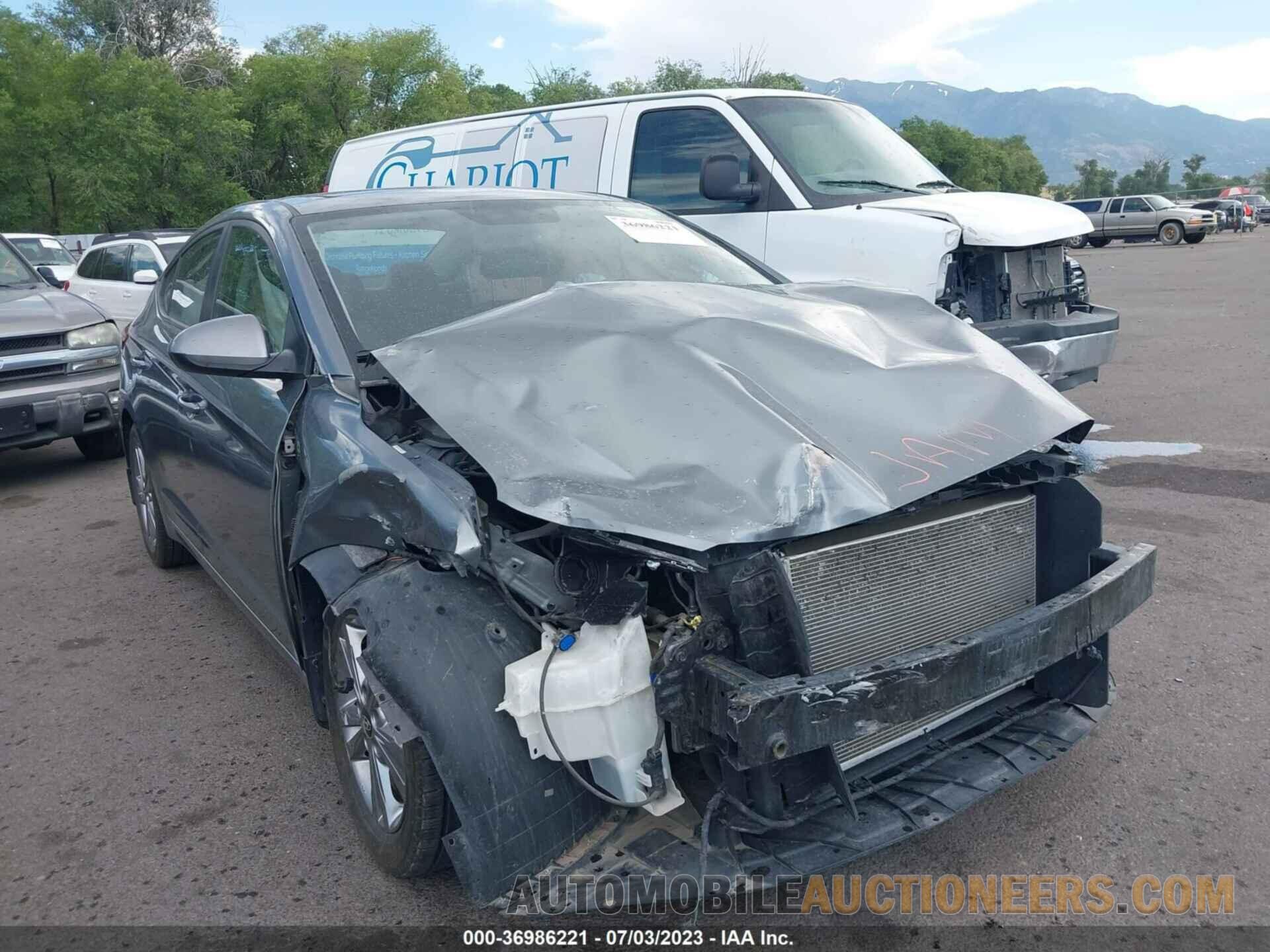 KMHD84LF7JU606385 HYUNDAI ELANTRA 2018