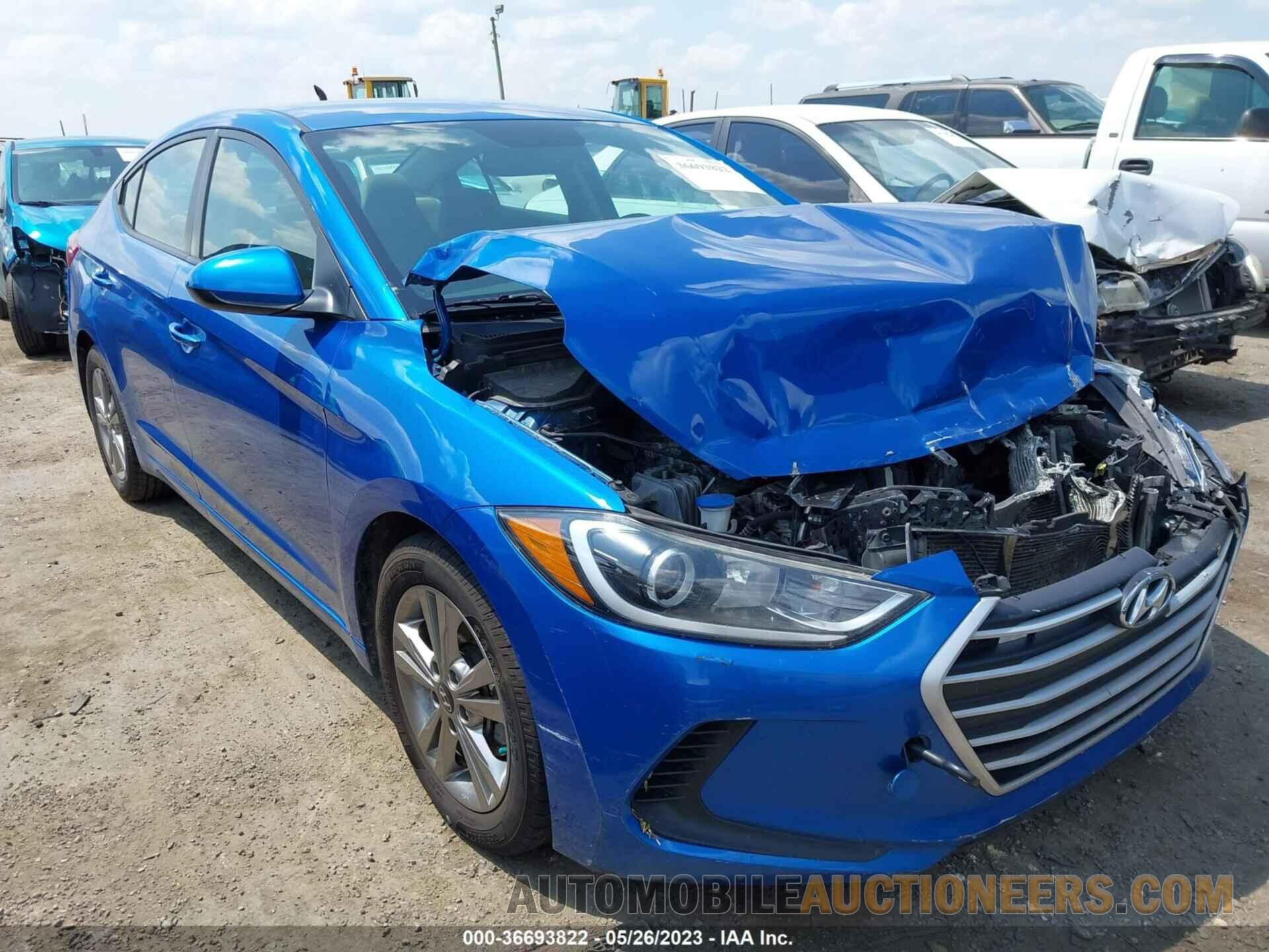 KMHD84LF7JU608363 HYUNDAI ELANTRA 2018