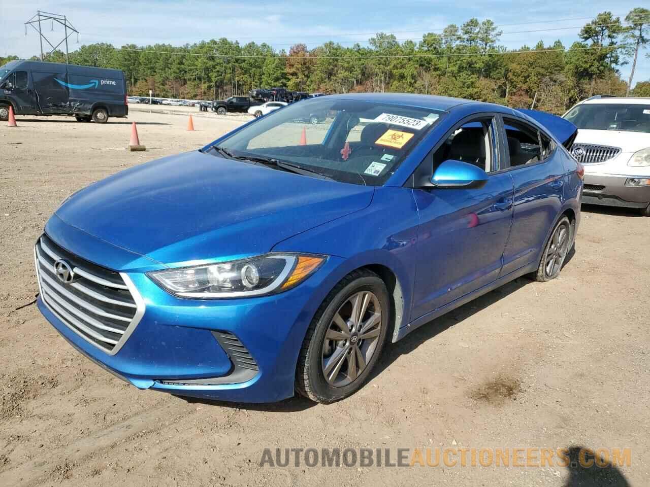 KMHD84LF7JU610873 HYUNDAI ELANTRA 2018