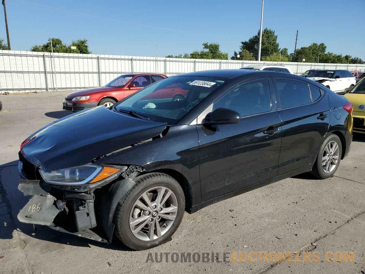 KMHD84LF7JU620884 HYUNDAI ELANTRA 2018