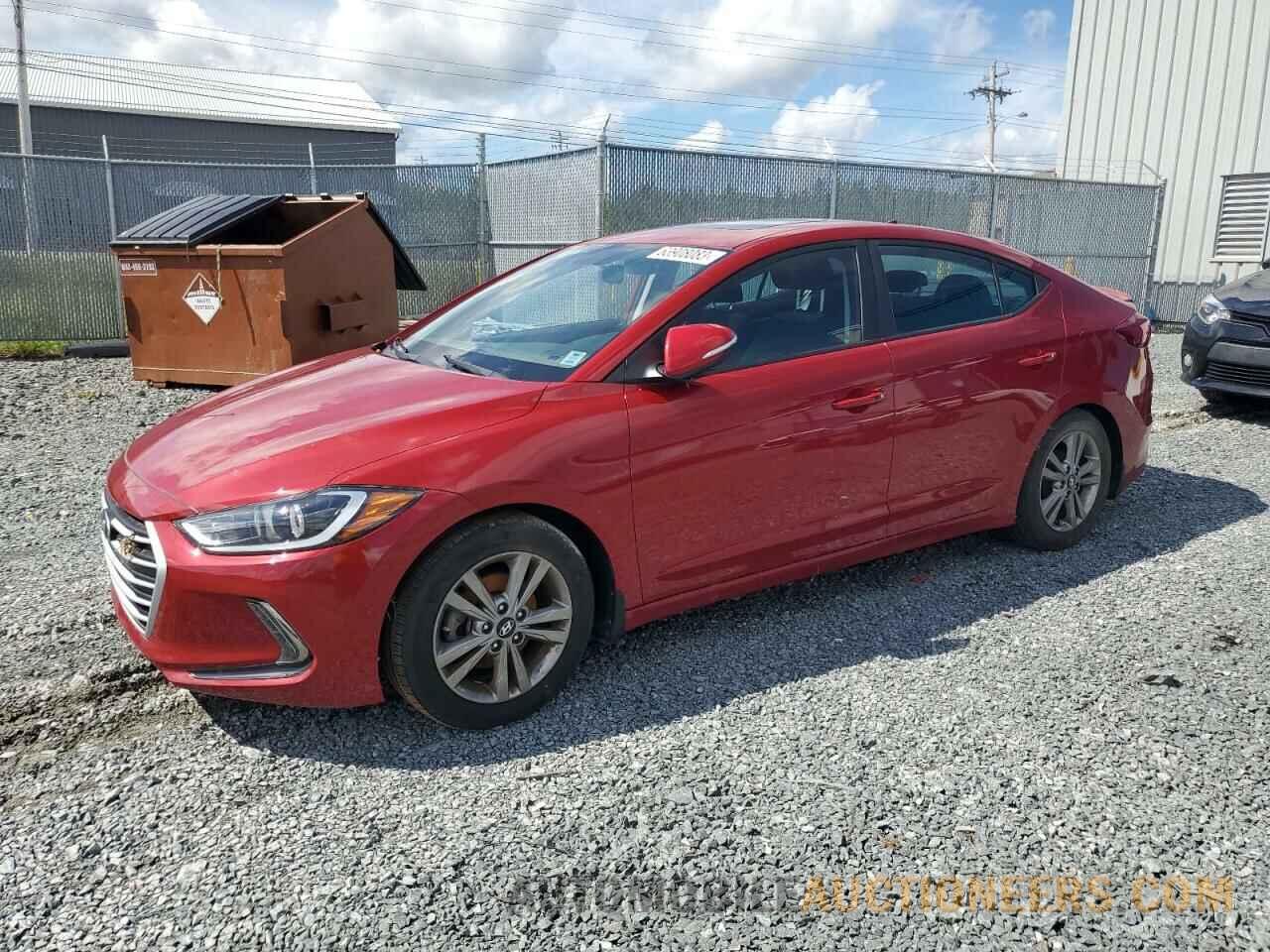 KMHD84LF7JU703702 HYUNDAI ELANTRA 2018