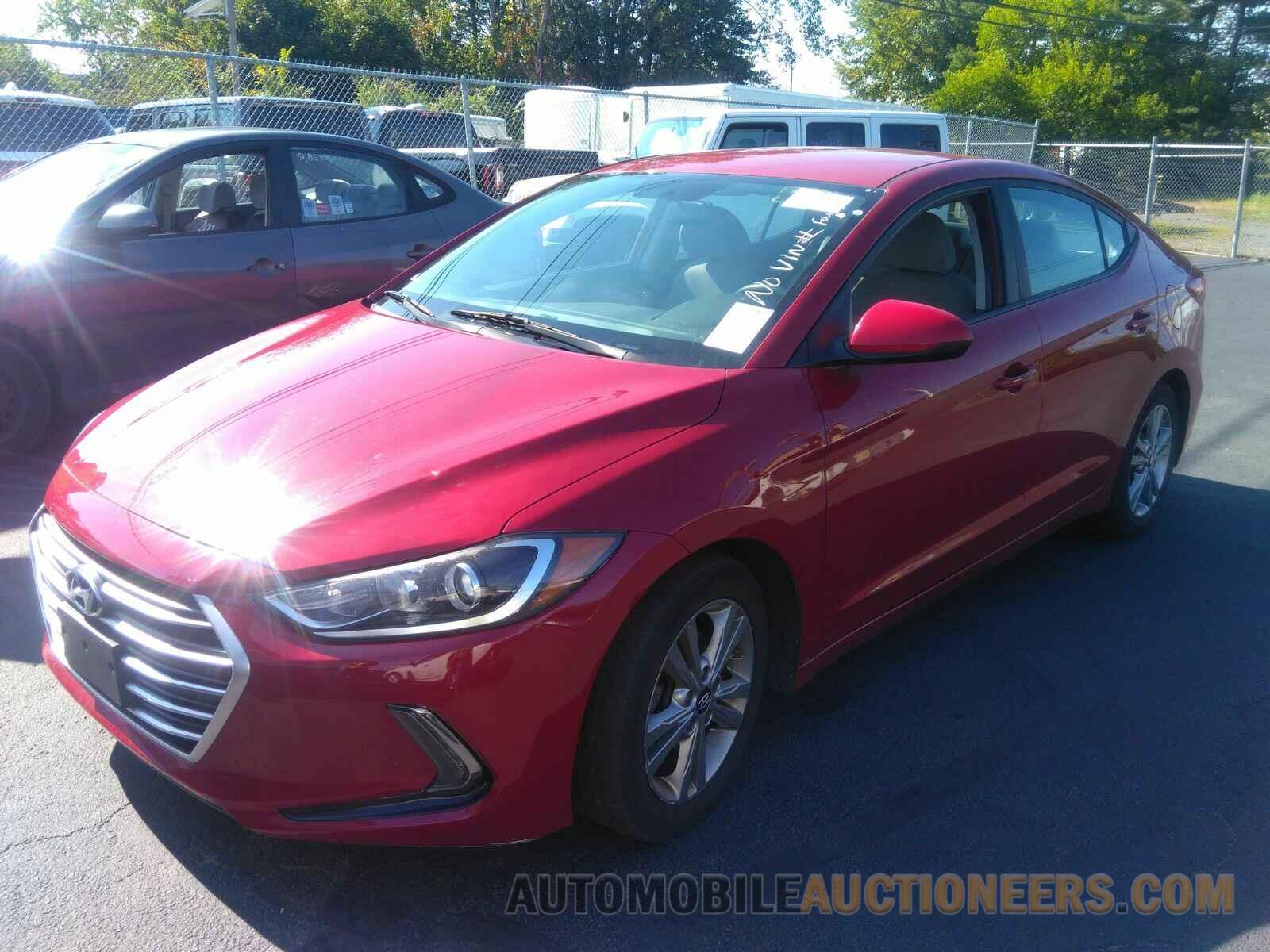 KMHD84LF8HU106049 Hyundai Elantra SE 2017