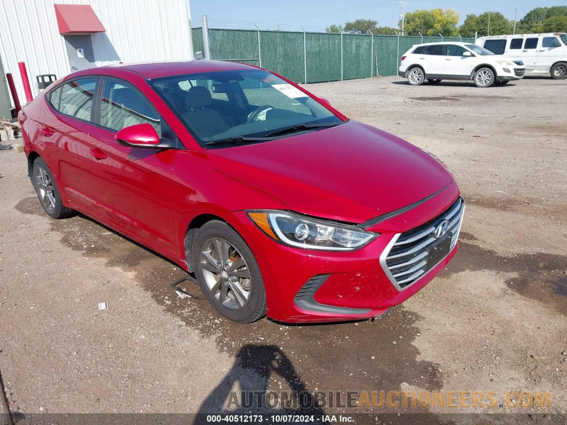 KMHD84LF8HU166106 HYUNDAI ELANTRA 2017